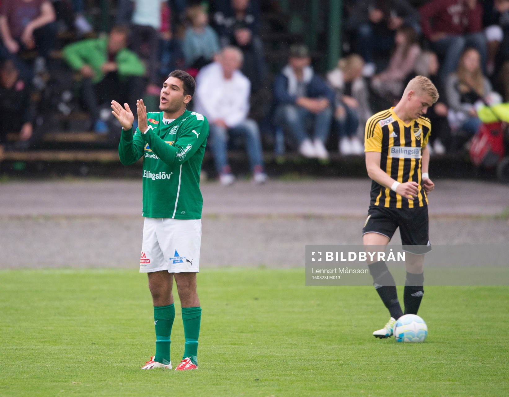 i matchen i division 2 mellan Hässleholms IF och IFK