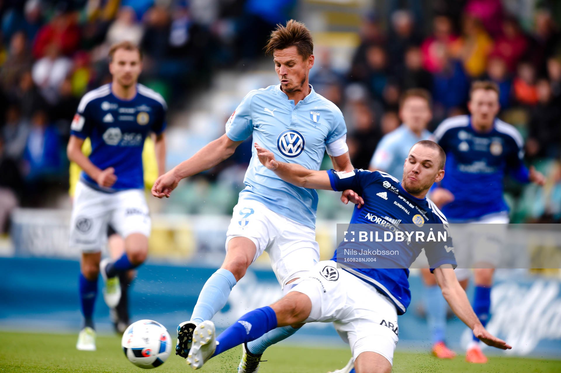 Sundsvalls Marcus Danielson och Malmö FFs Markus Rosenberg