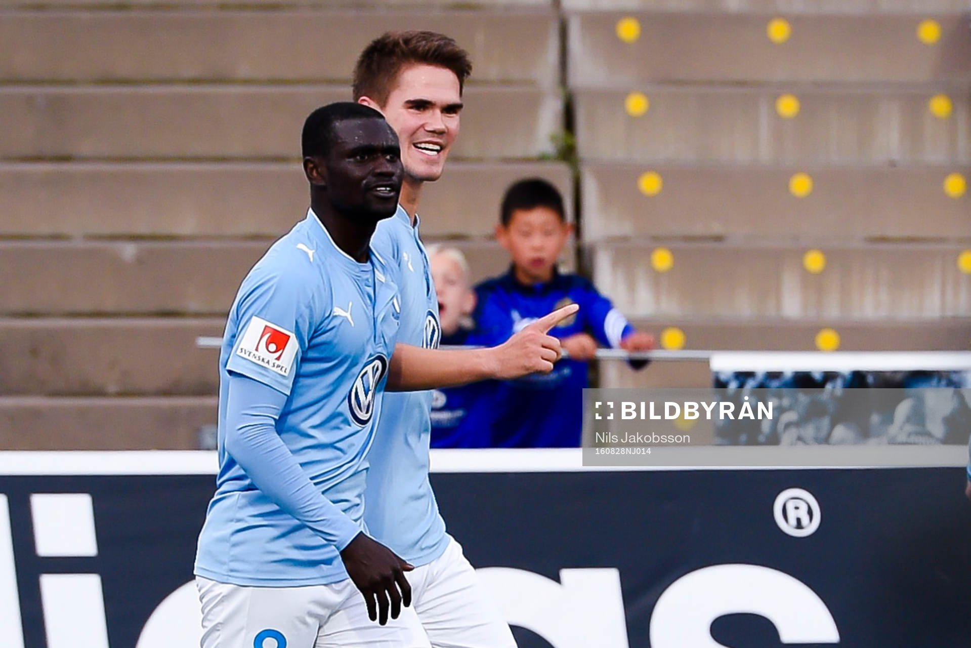 Malmö FFs Vidar Örn Kjartansson jublar