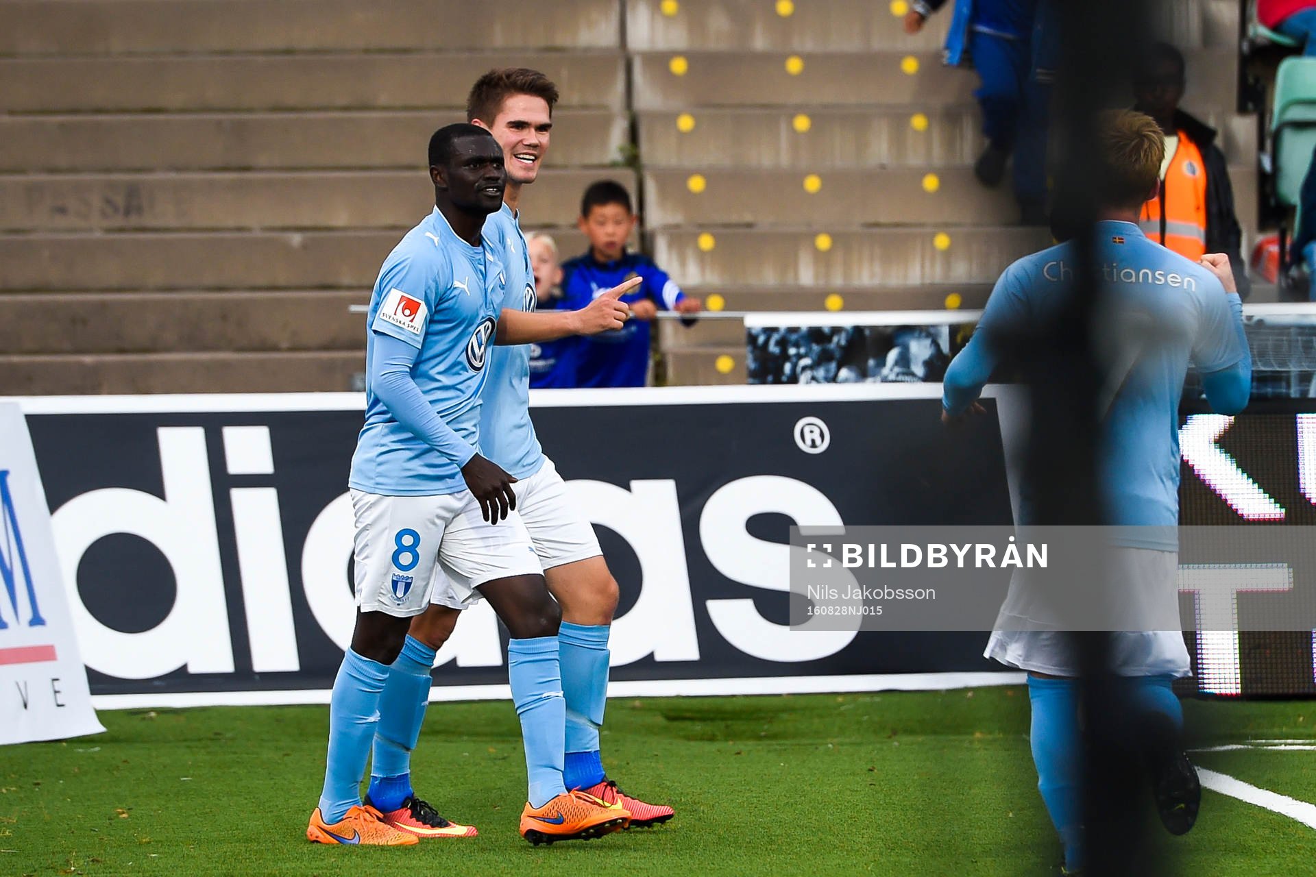 Malmö FFs Vidar Örn Kjartansson jublar