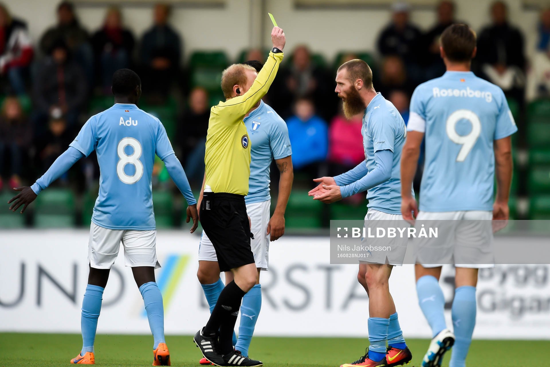 Malmö FFs Jo Inge Berget blir varnad