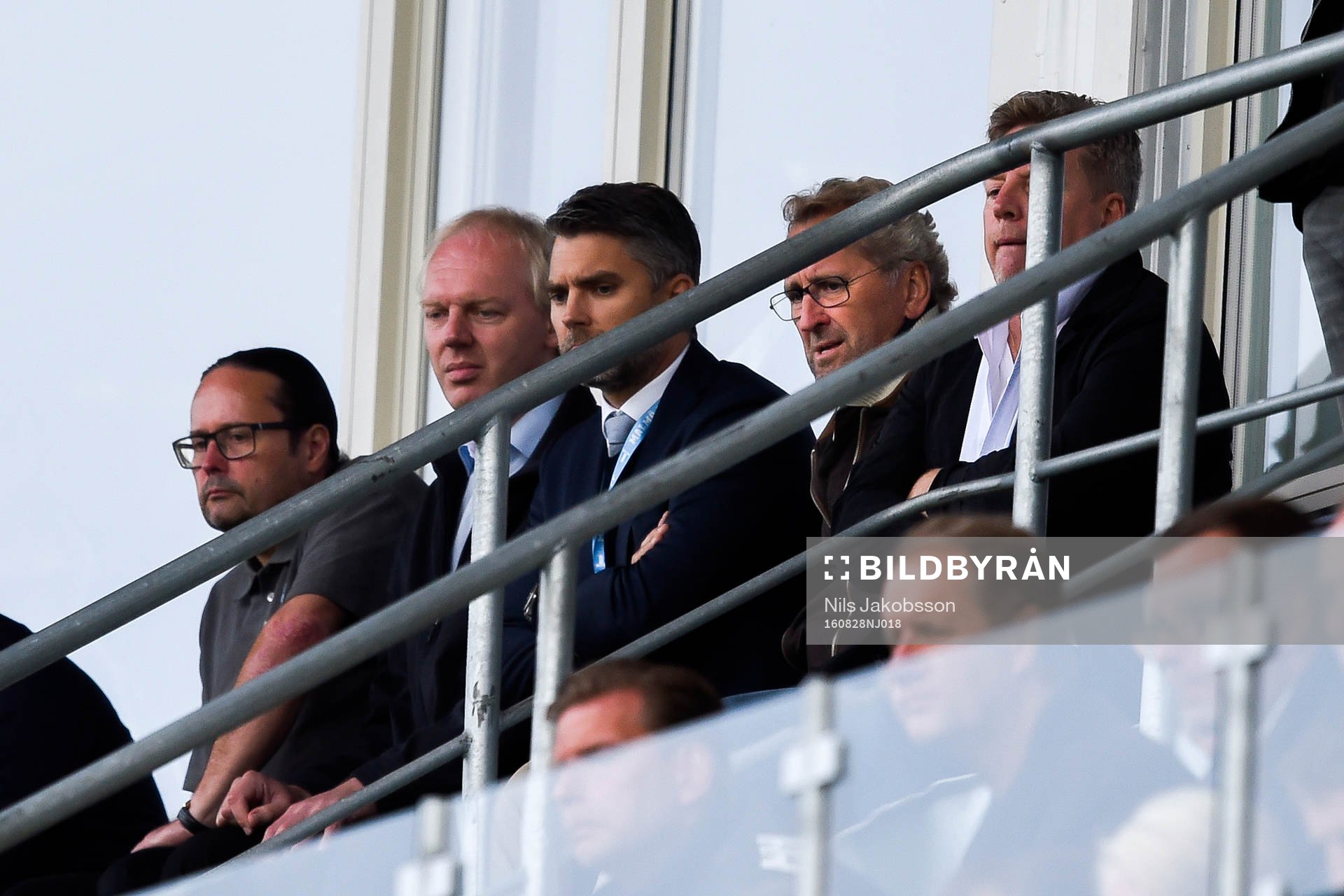 Erik Hamrén och Malmö FFs sportchef Niclas Carlnén på
