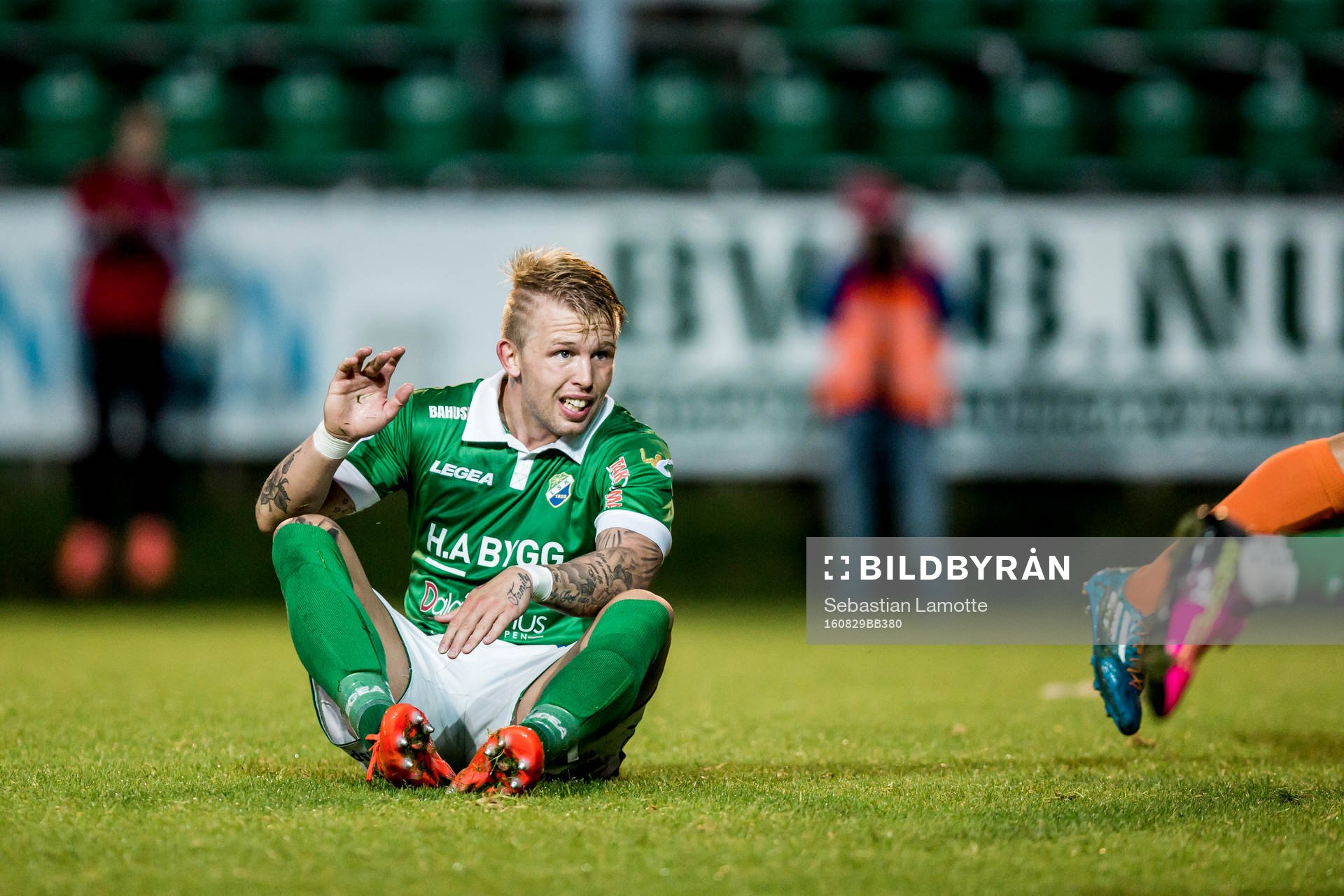 Ljungskiles Tim Nilsen deppar
