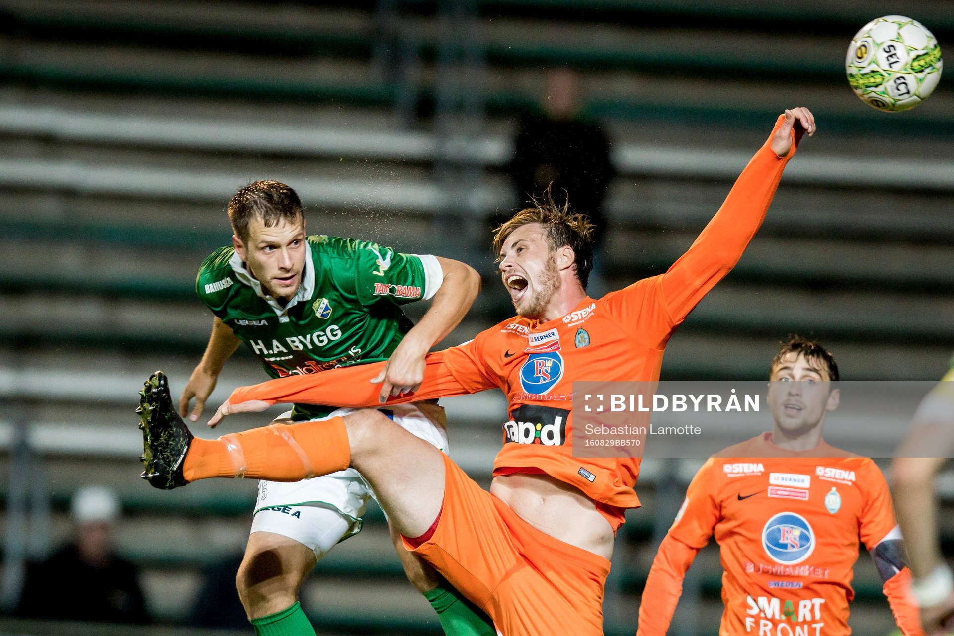 Ljungskiles Alexander Mellqvist och Athletics Daniel Jarl