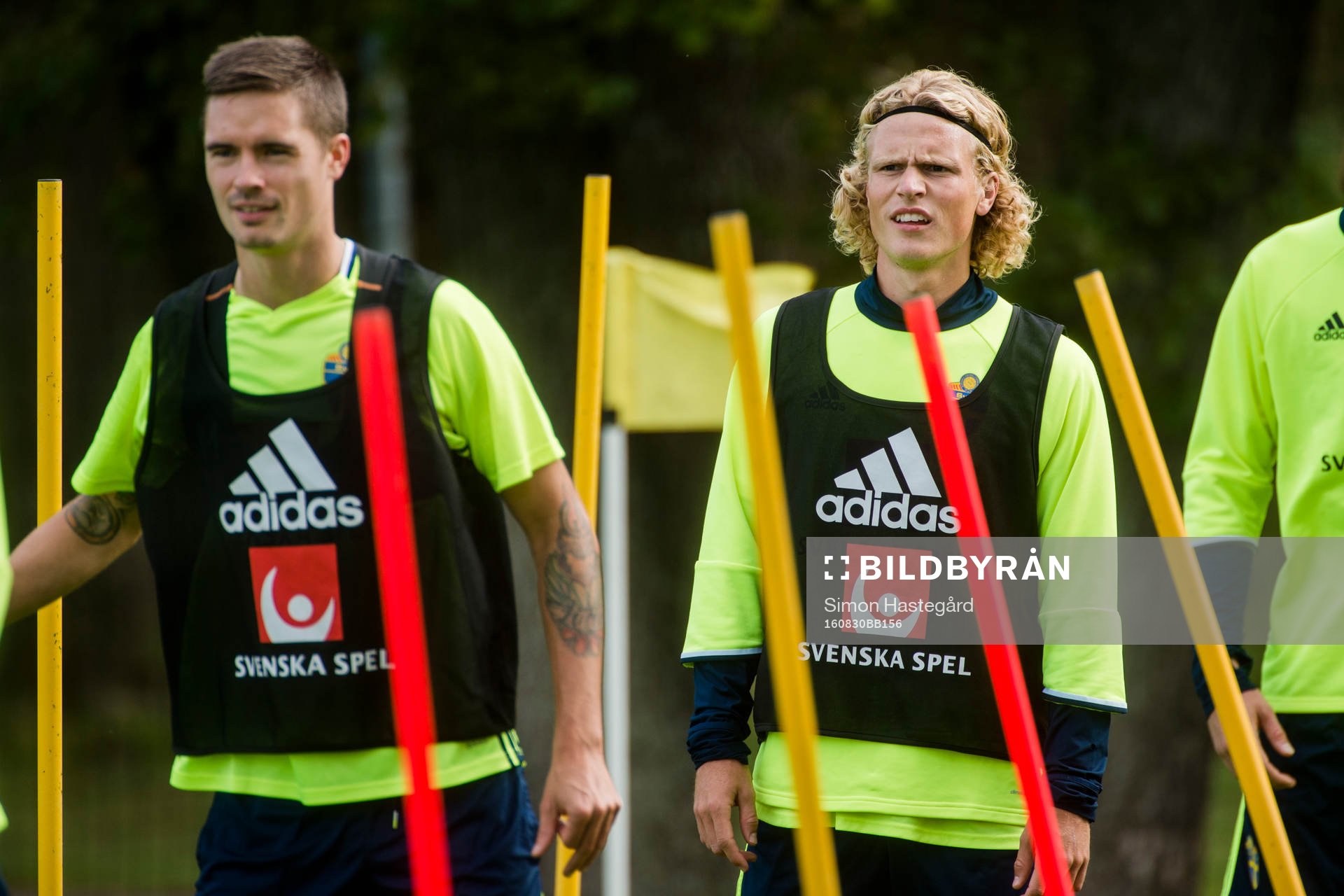 Mikael Lustig och Oscar Hiljemark