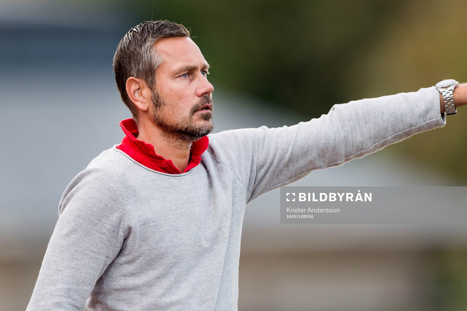 Örgrytes tränare Marcus Lantz