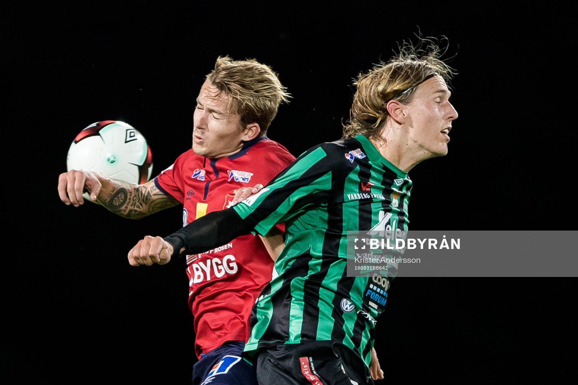 Örgrytes Andreas Östling och Varbergs Joakim Lindner