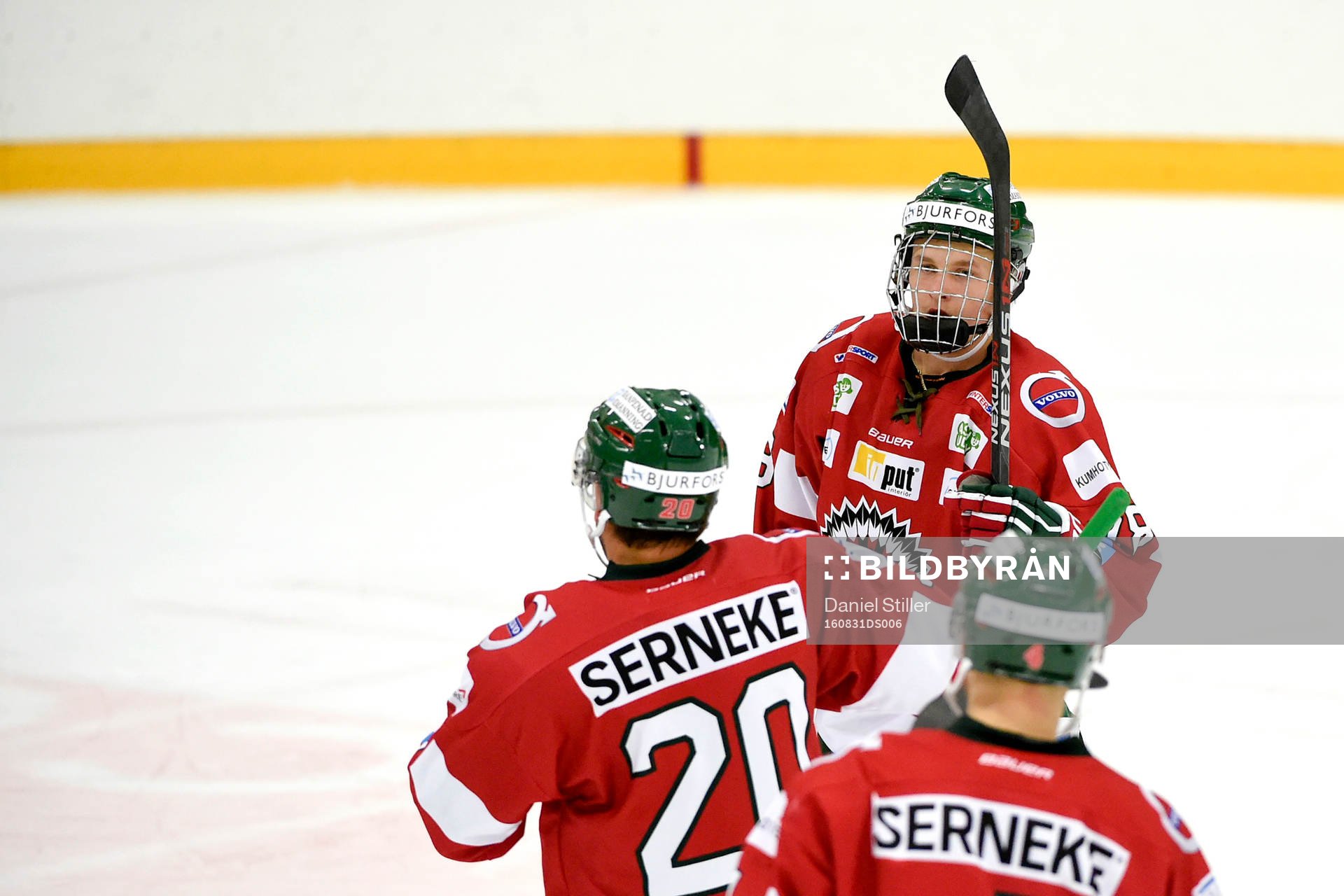 Frölundas Kristian Vesalainen jublar