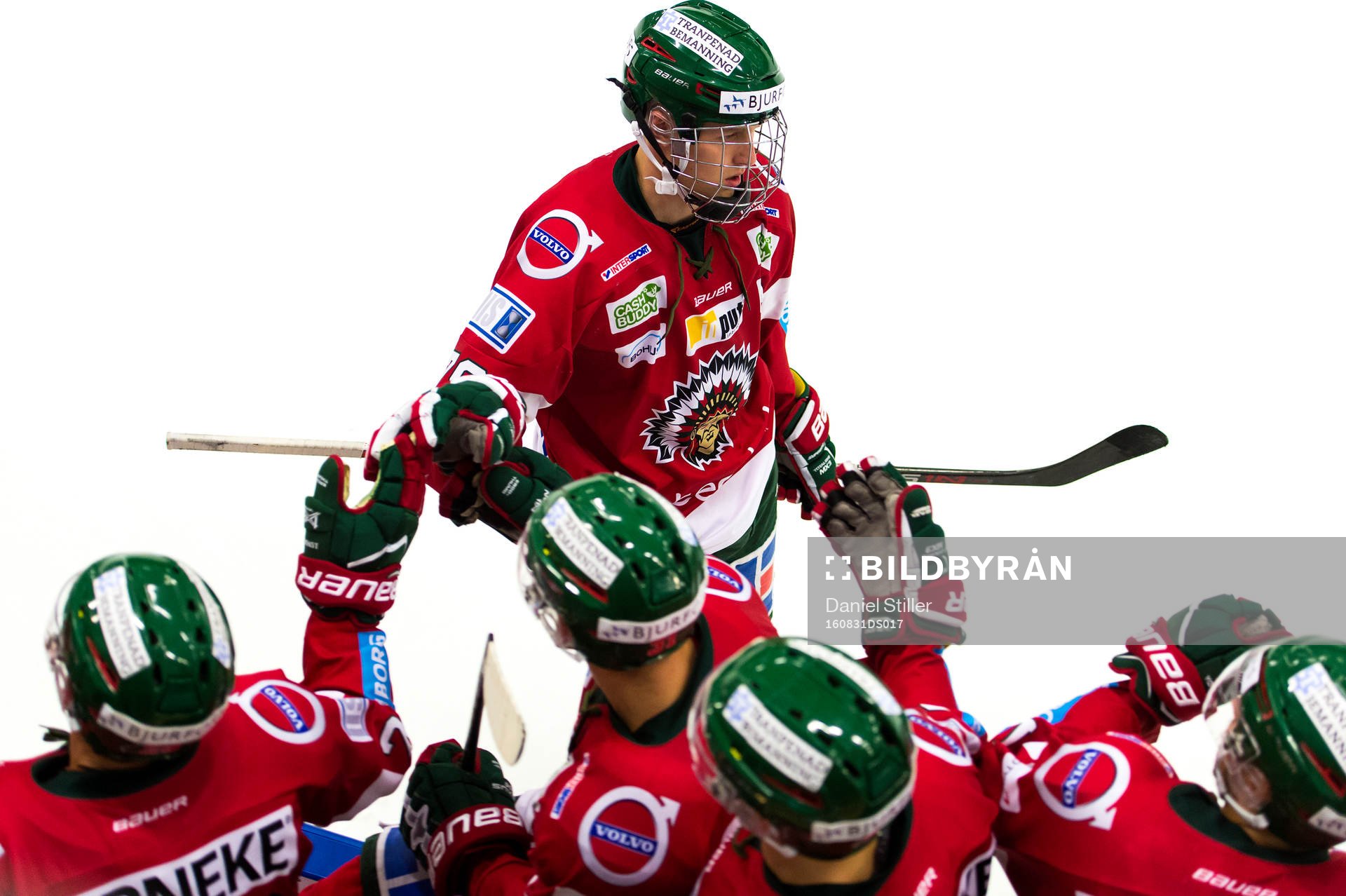 Frölundas Kristian Vesalainen jublar