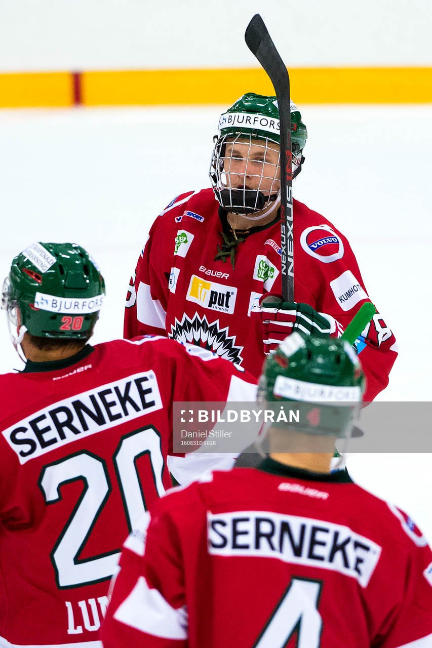 Frölunda och Kristian Vesalainen jublar