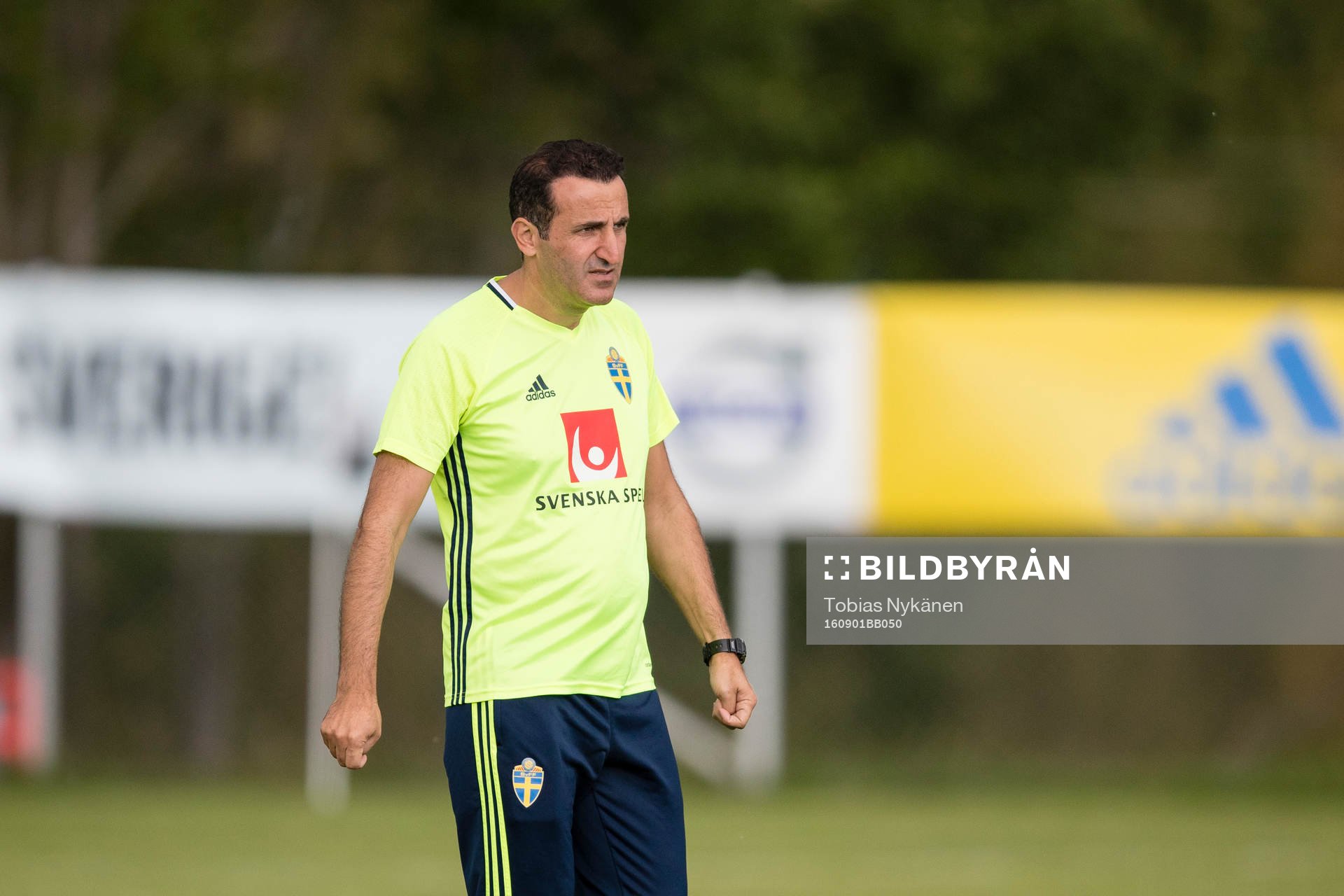 Sveriges Tränare Elias Mineirji
