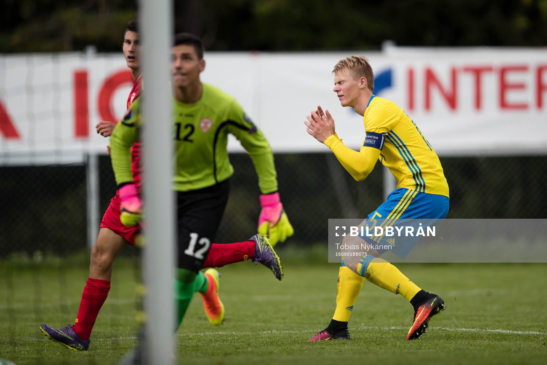 Sveriges Edvin Crona deppar