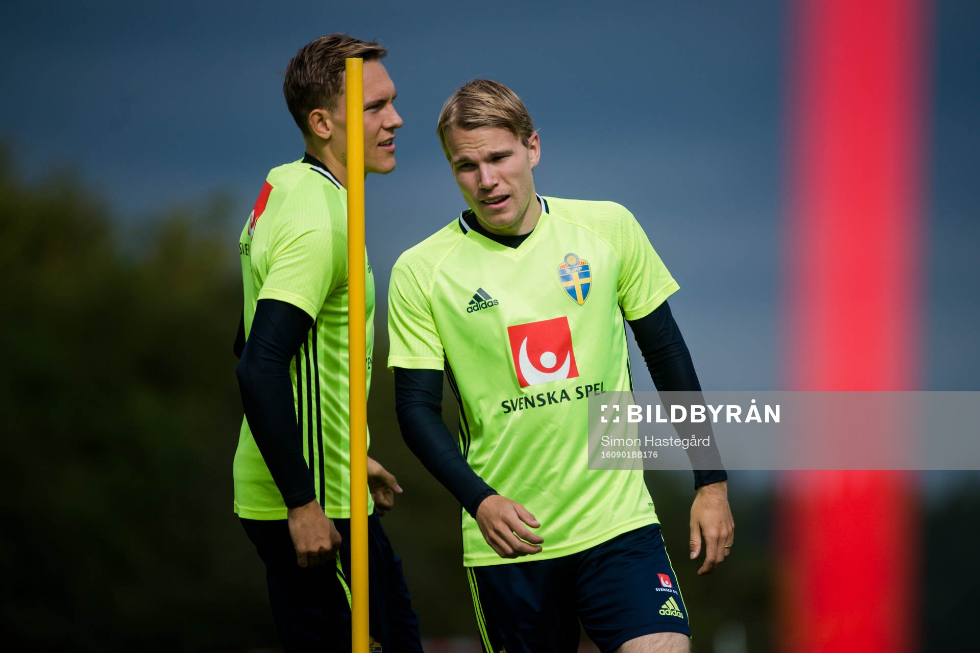 Ludwig Augustinsson och Oscar Lewicki