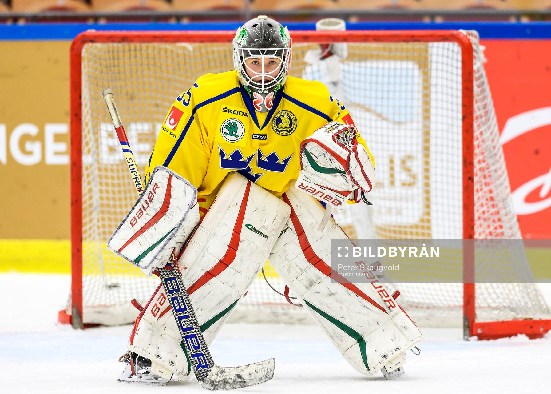 Sveriges målvakt Sarah Berglind