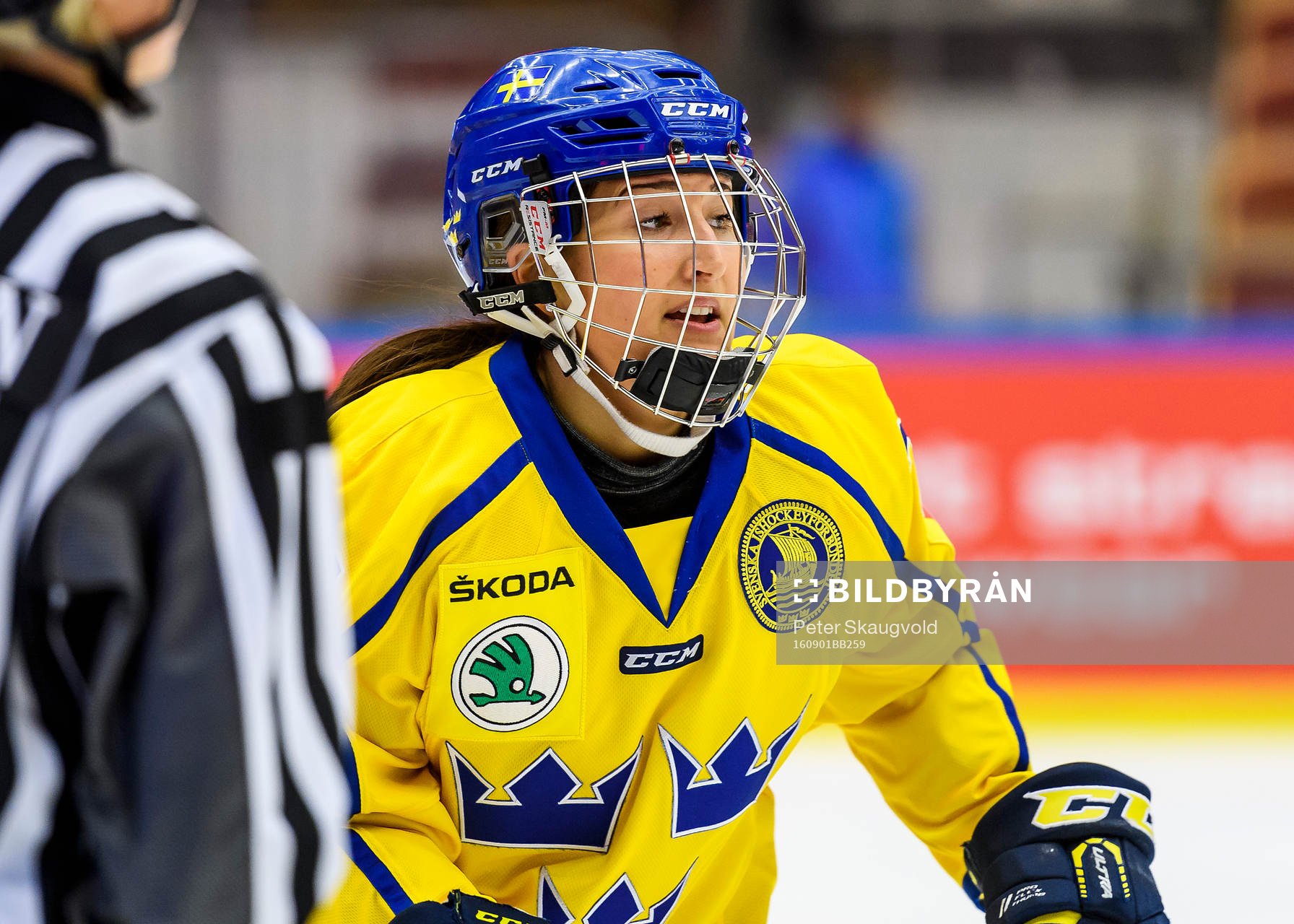 Sveriges Fanny Rask jublar