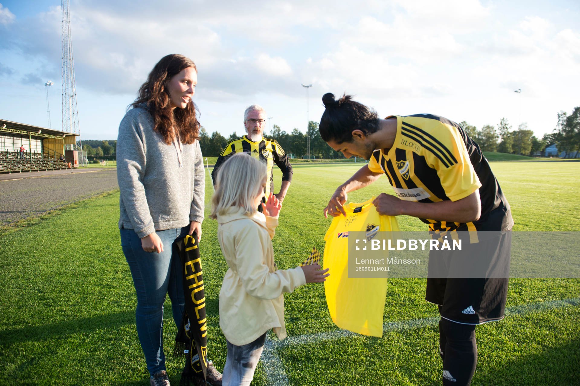 i matchen i division 2 mellan IFK Hässleholm och Asarum i