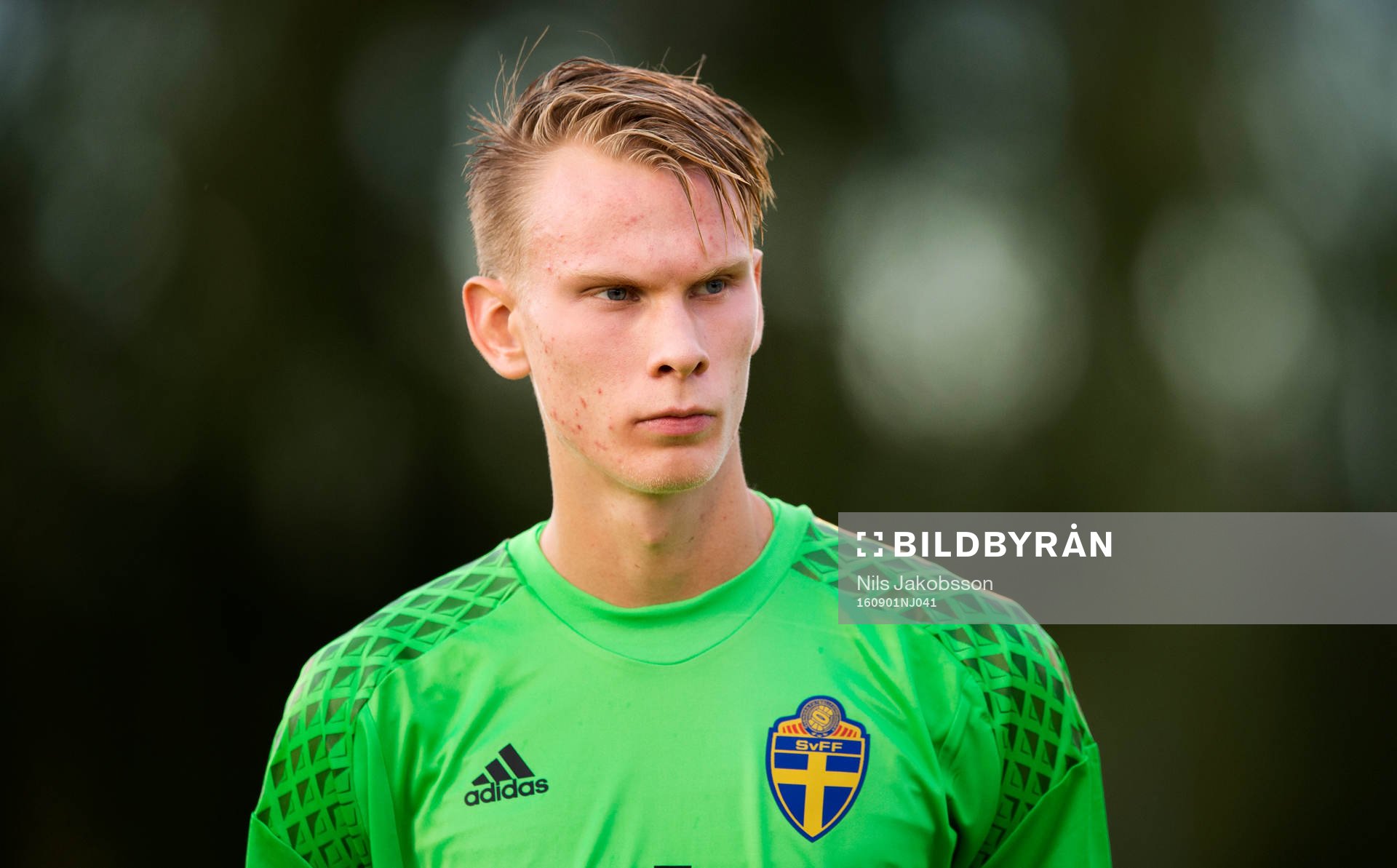 Sveriges målvakt Pontus Dahlberg
