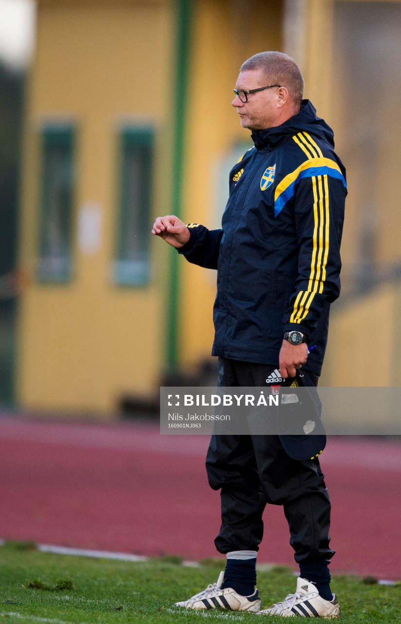 Sveriges förbundskapten Tomas Turesson
