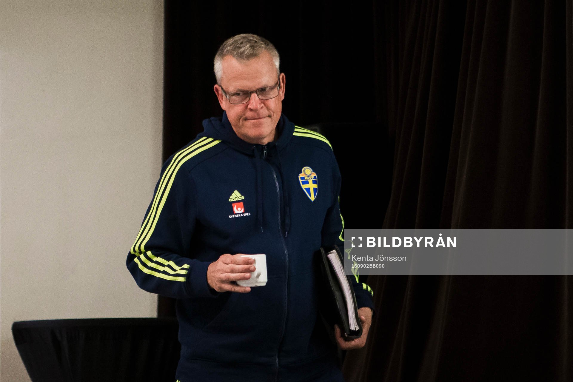 Sveriges förbundskapten Jan Andersson