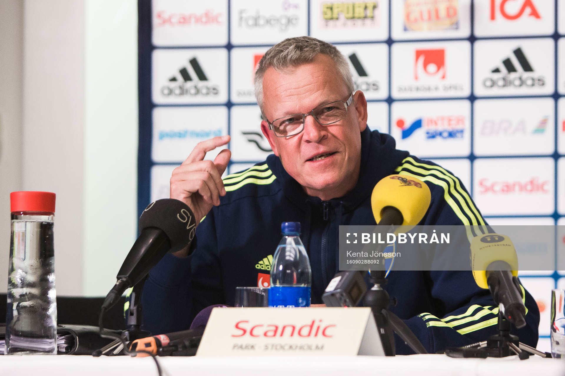 Sveriges förbundskapten Jan Andersson