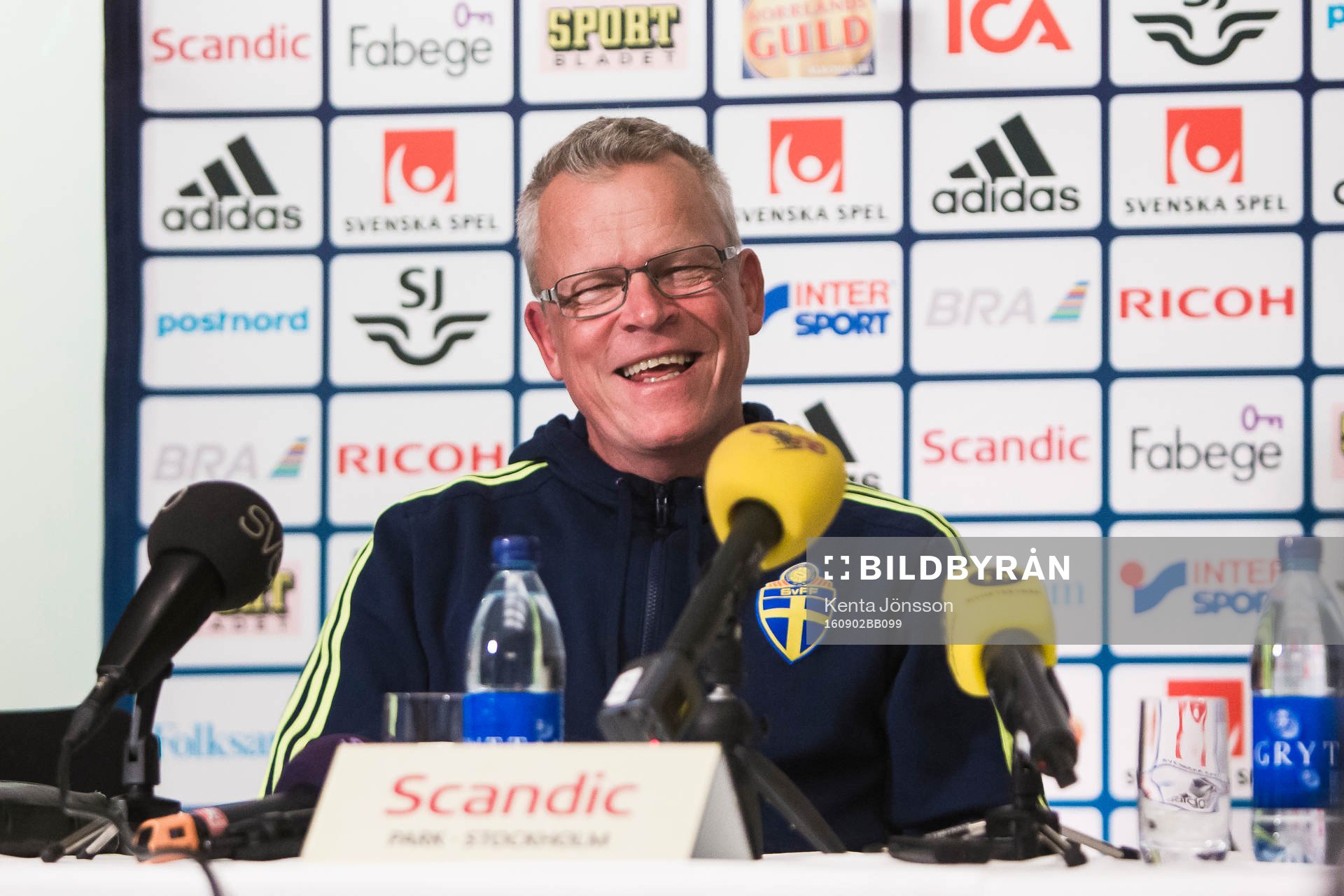 Sveriges förbundskapten Jan Andersson