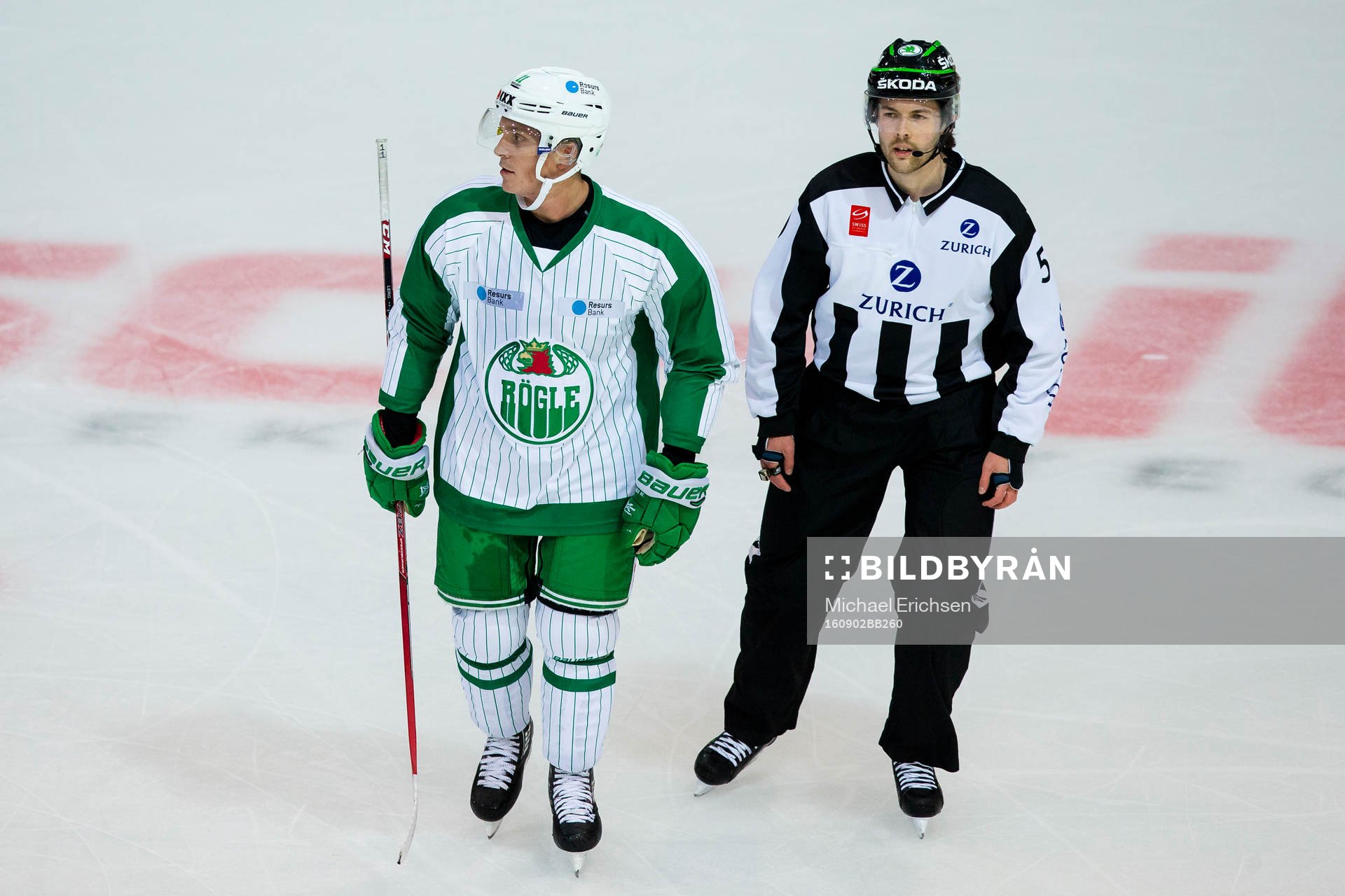 Rögles Bryan Lerg får lämna isen