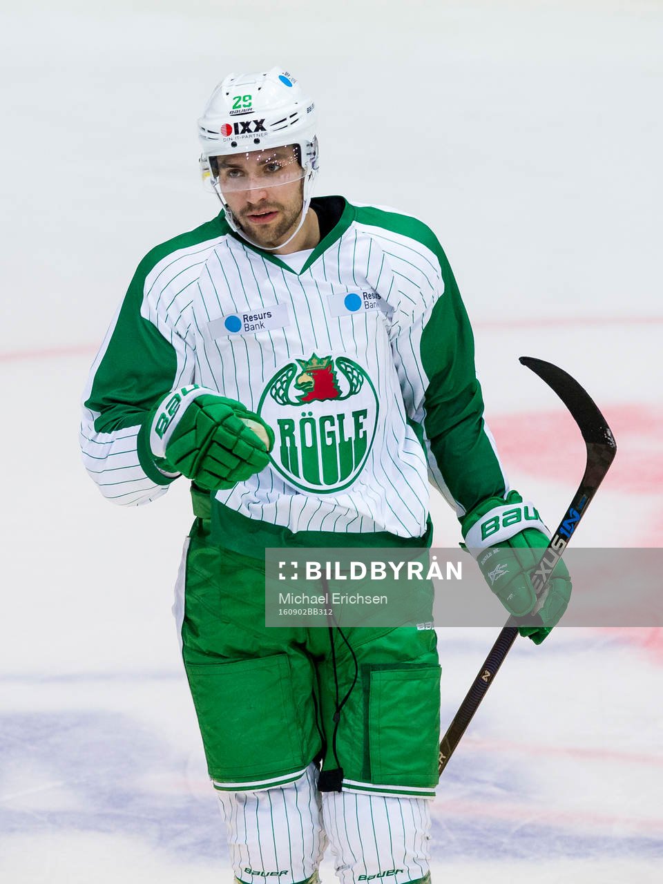Rögles Ludvig Rensfeldt jublar