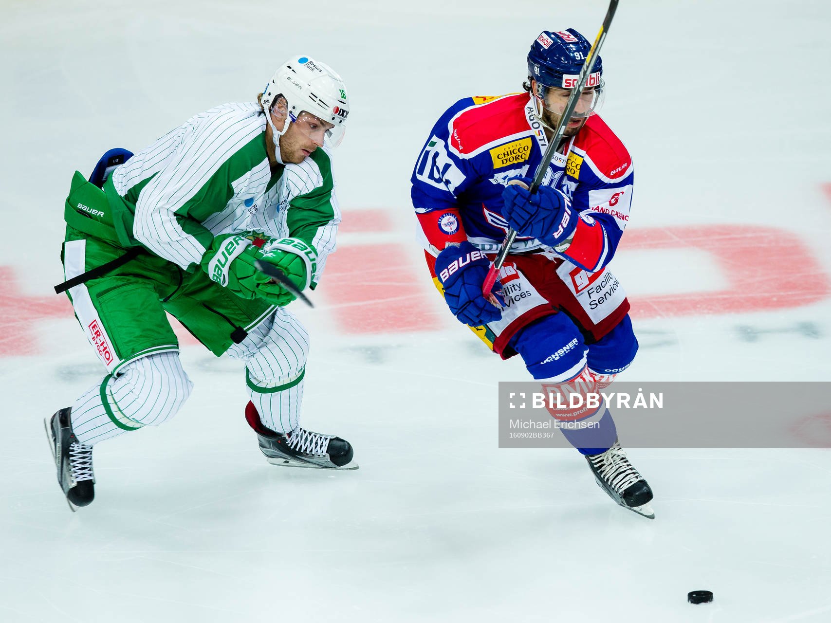 Rögles Christopher Liljewall jagandes Klotens Denis