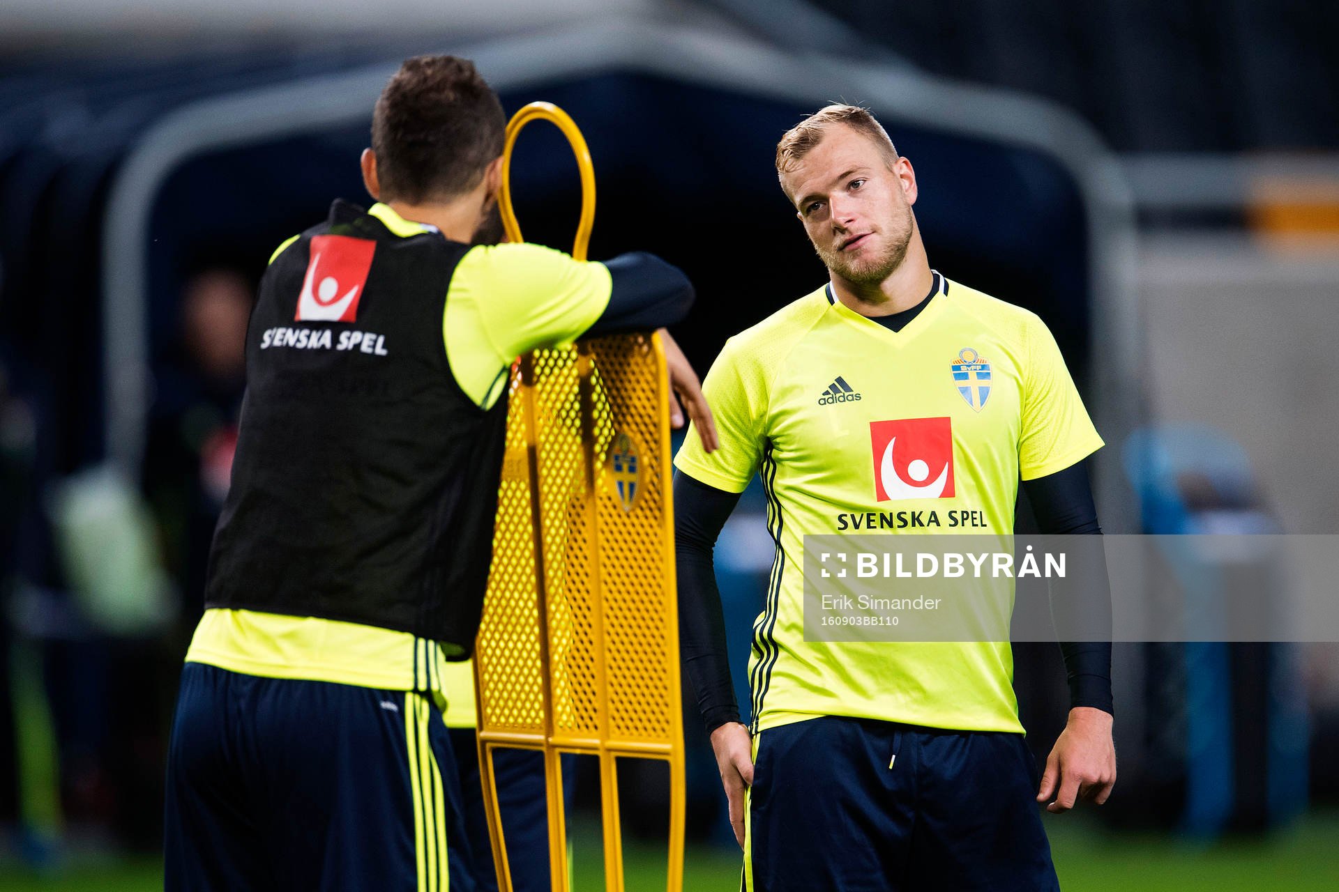 John Guidetti samtalar med Marcus Berg