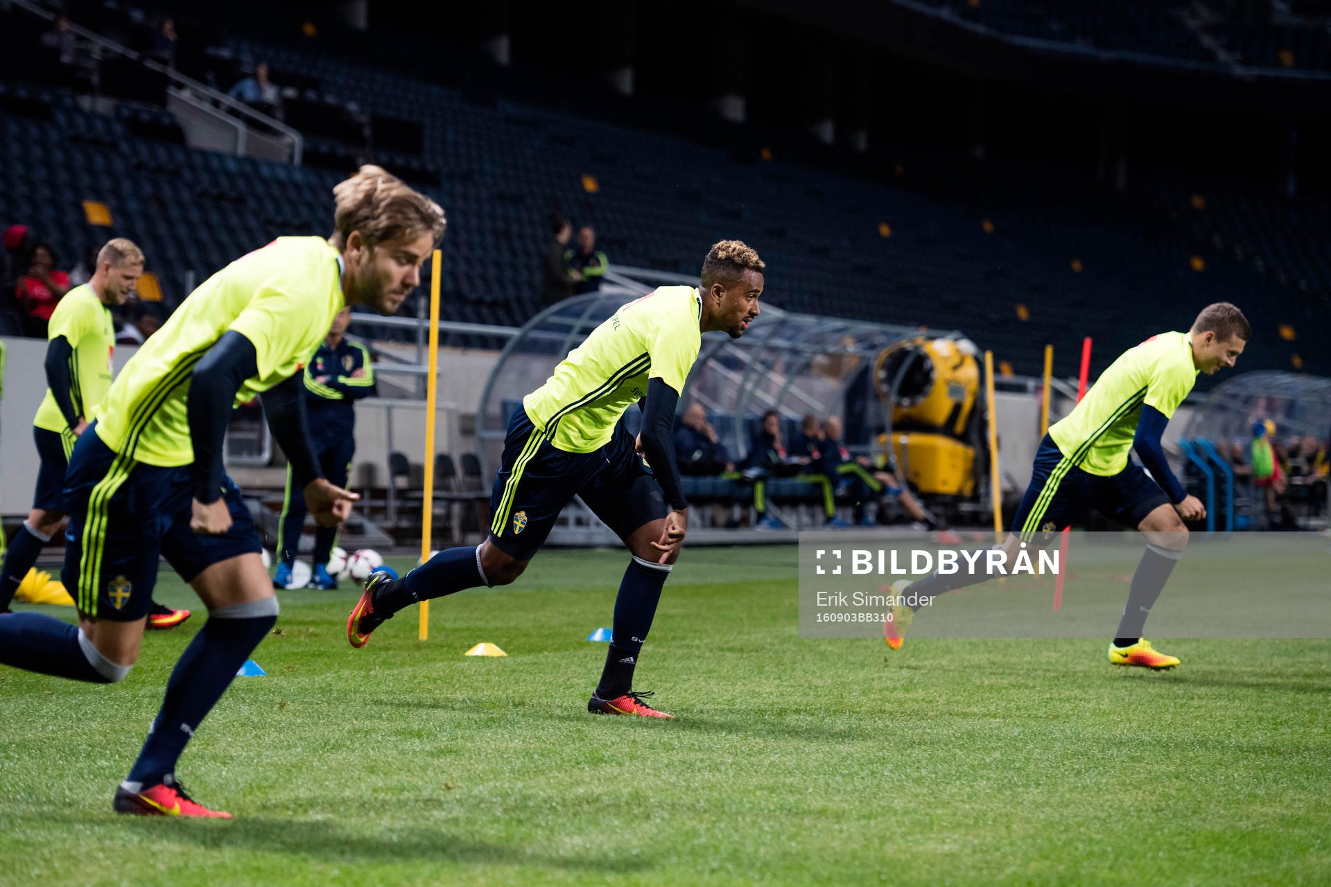 Christoffer Nyman, Isaac Kiese Thelin och Victor Nilsson