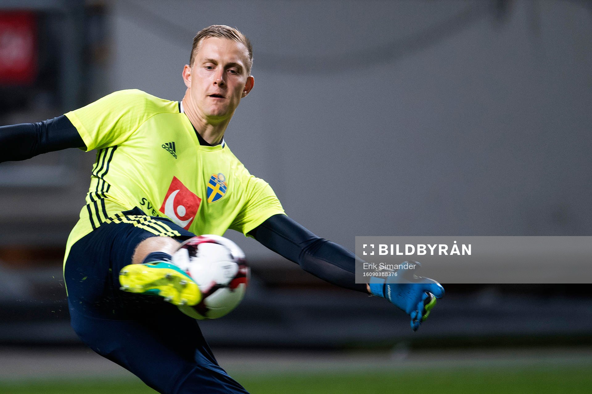 Sveriges målvakt Robin Olsen