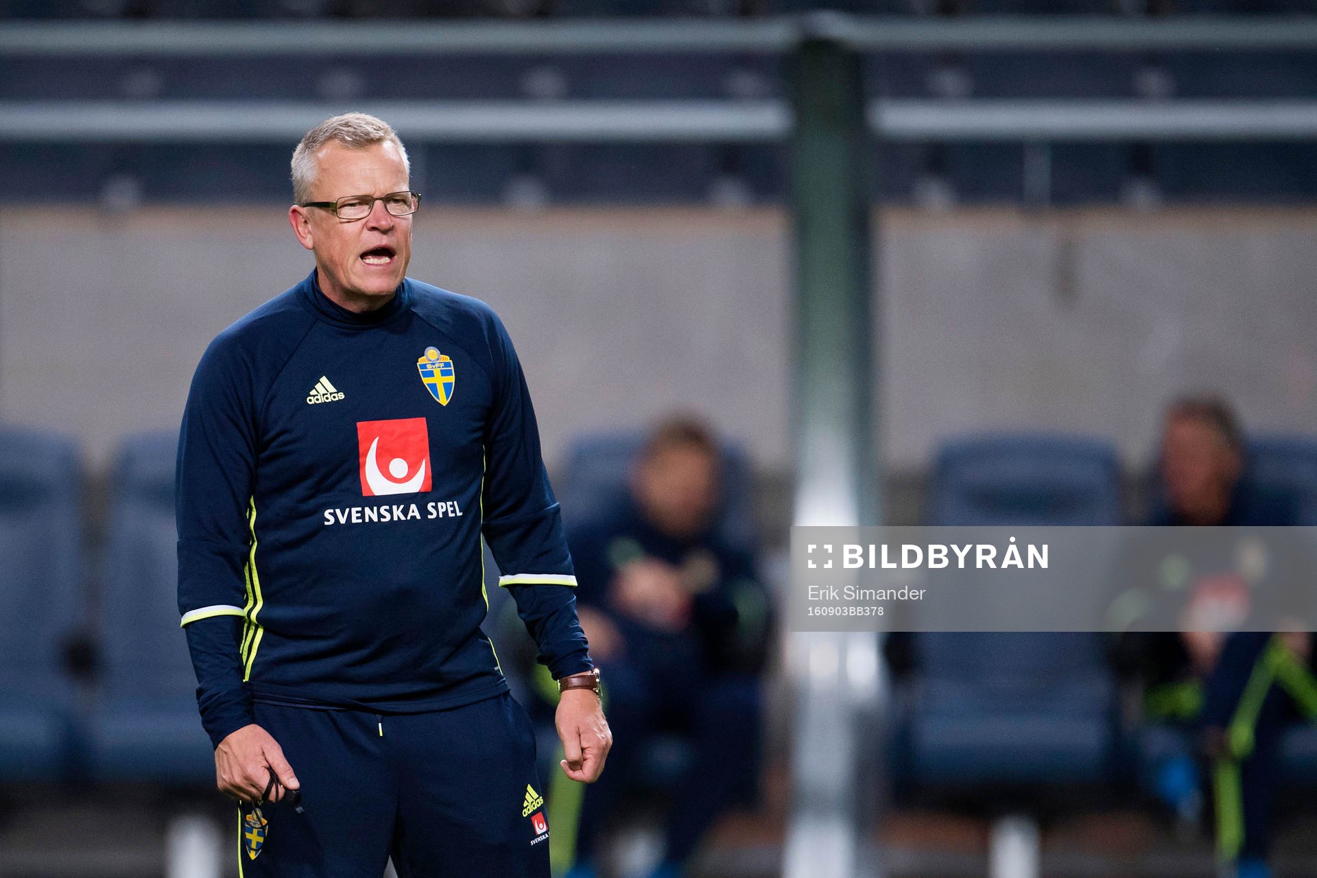 Sveriges förbundskapten Janne Andersson