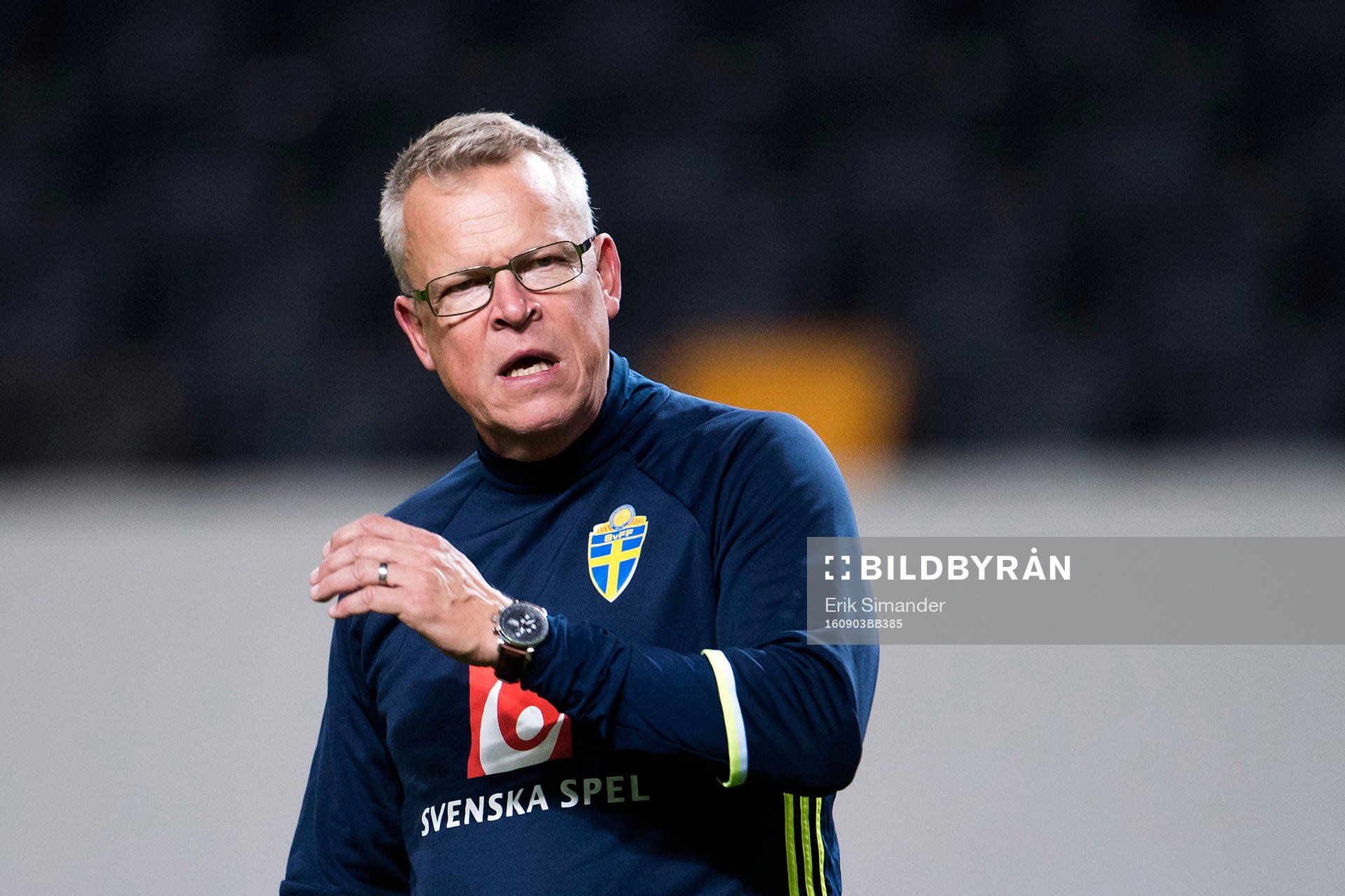 Sveriges förbundskapten Janne Andersson