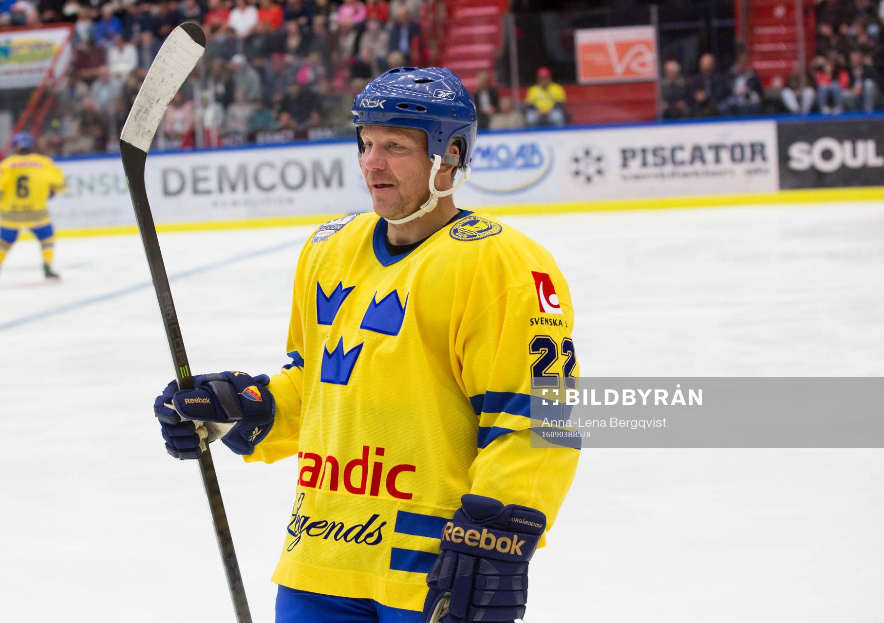 Tre Kronor legends Challe Berglund