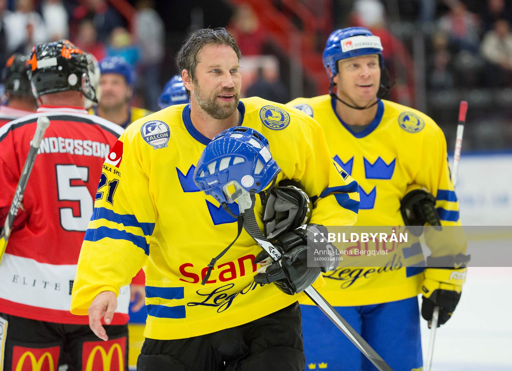 Tre Kronor legends Peter Forsberg