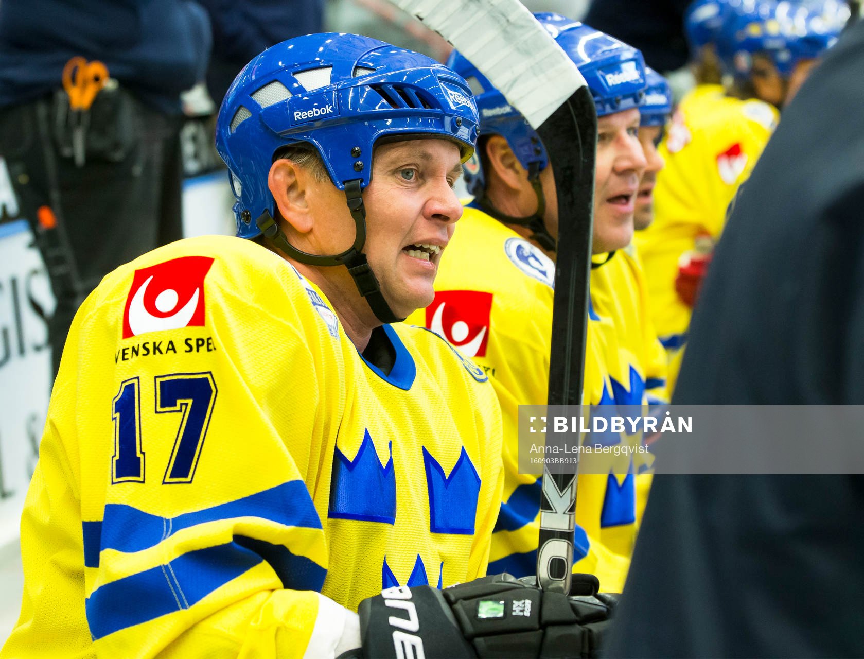 Tre Kronor legends Daniel Rydmark