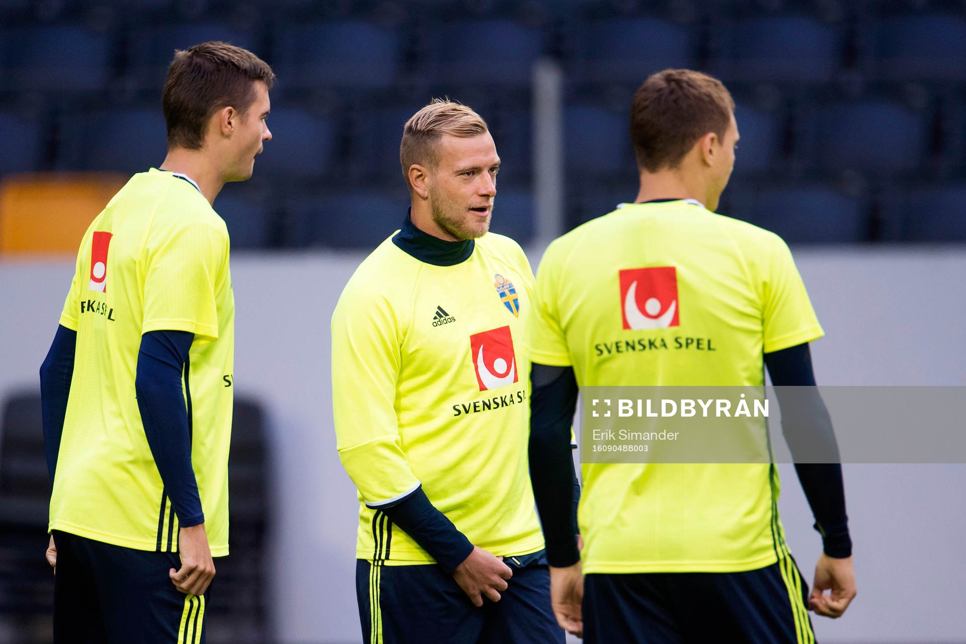 Mikael Lustig, John Guidetti och Victor Nilsson Lindelöf