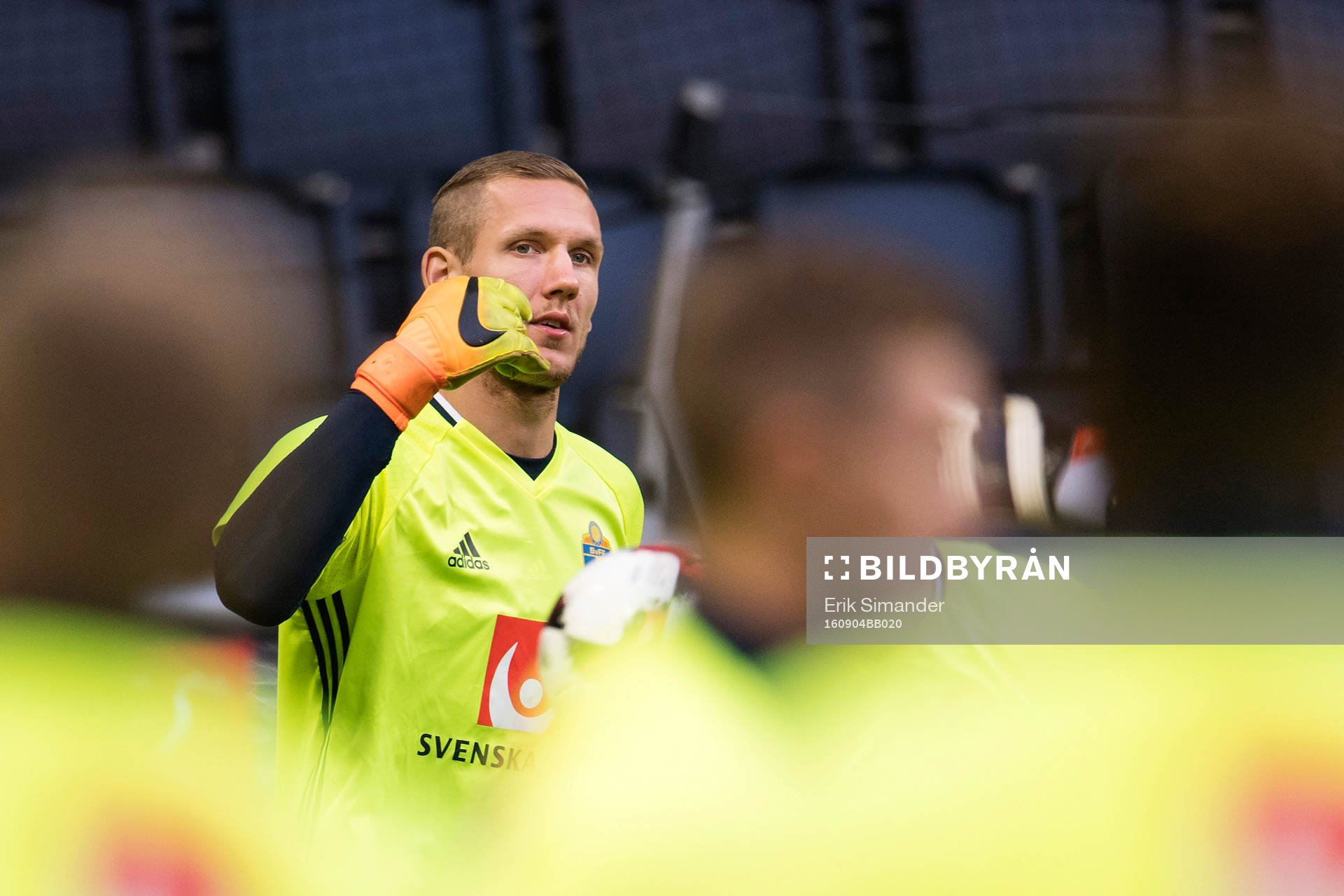 Sveriges målvakt Robin Olsen
