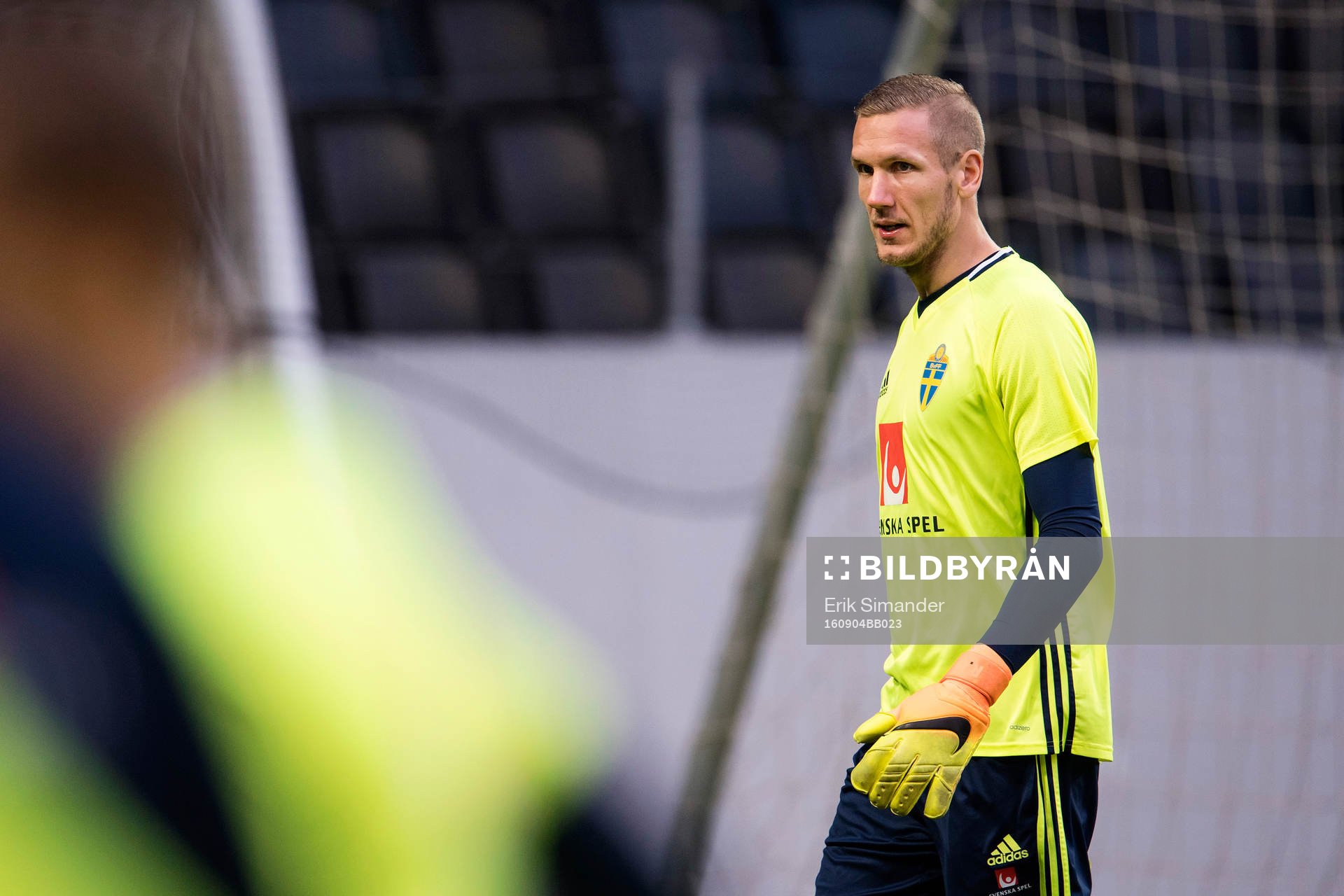 Sveriges målvakt Robin Olsen