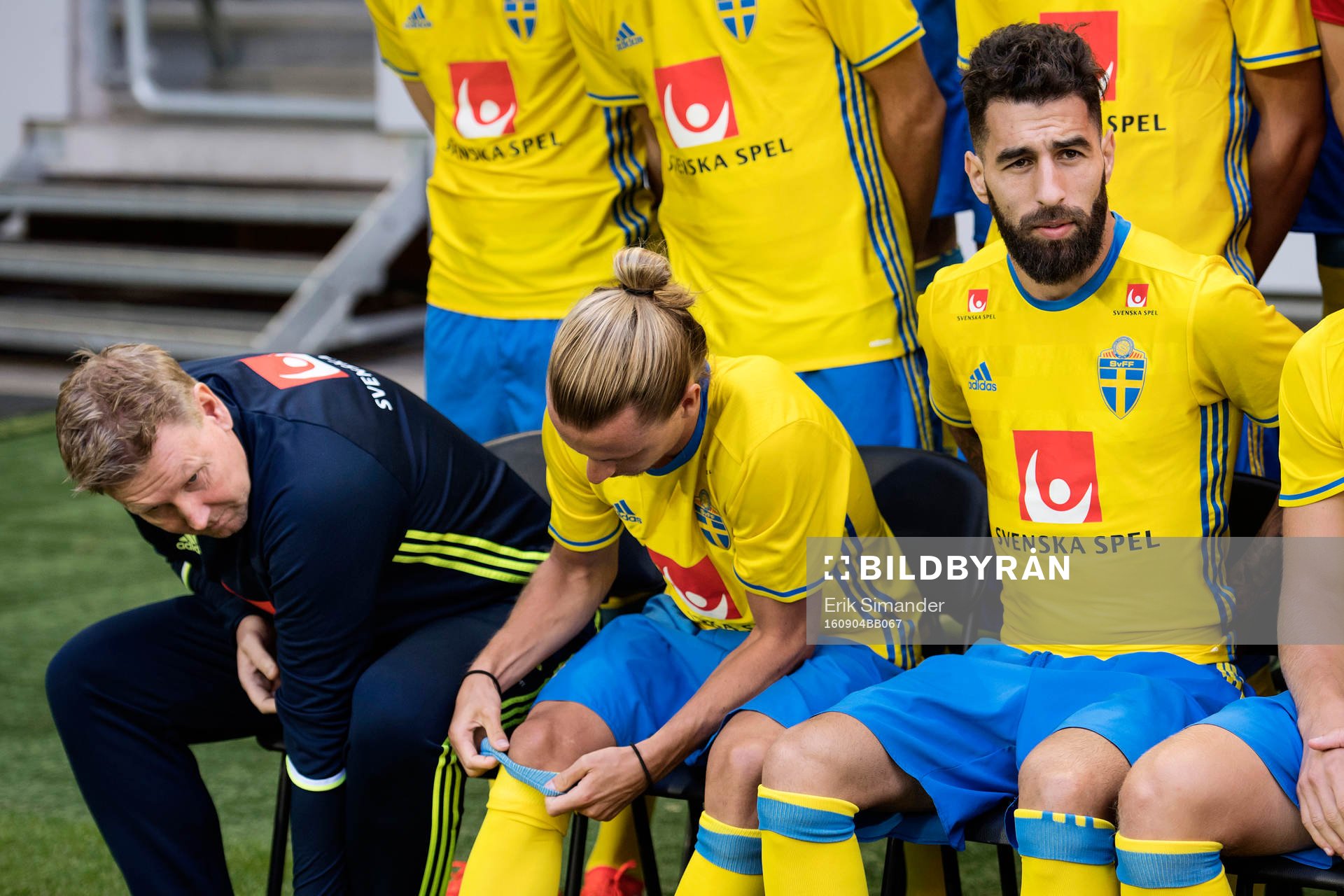 Sveriges assisterande förbundskapten Peter Wettergren,