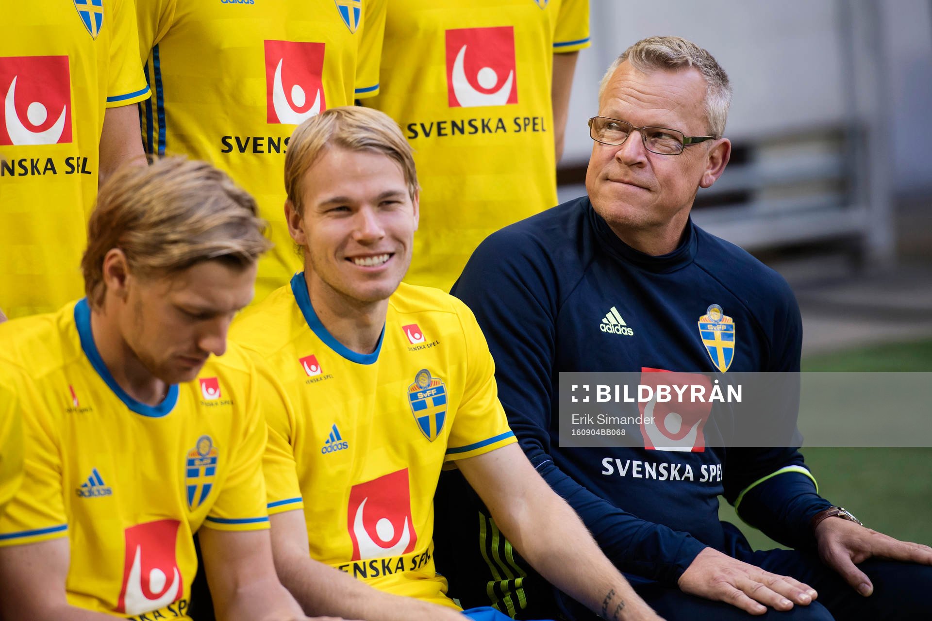 Sveriges förbundskapten Janne Andersson  ställer upp för