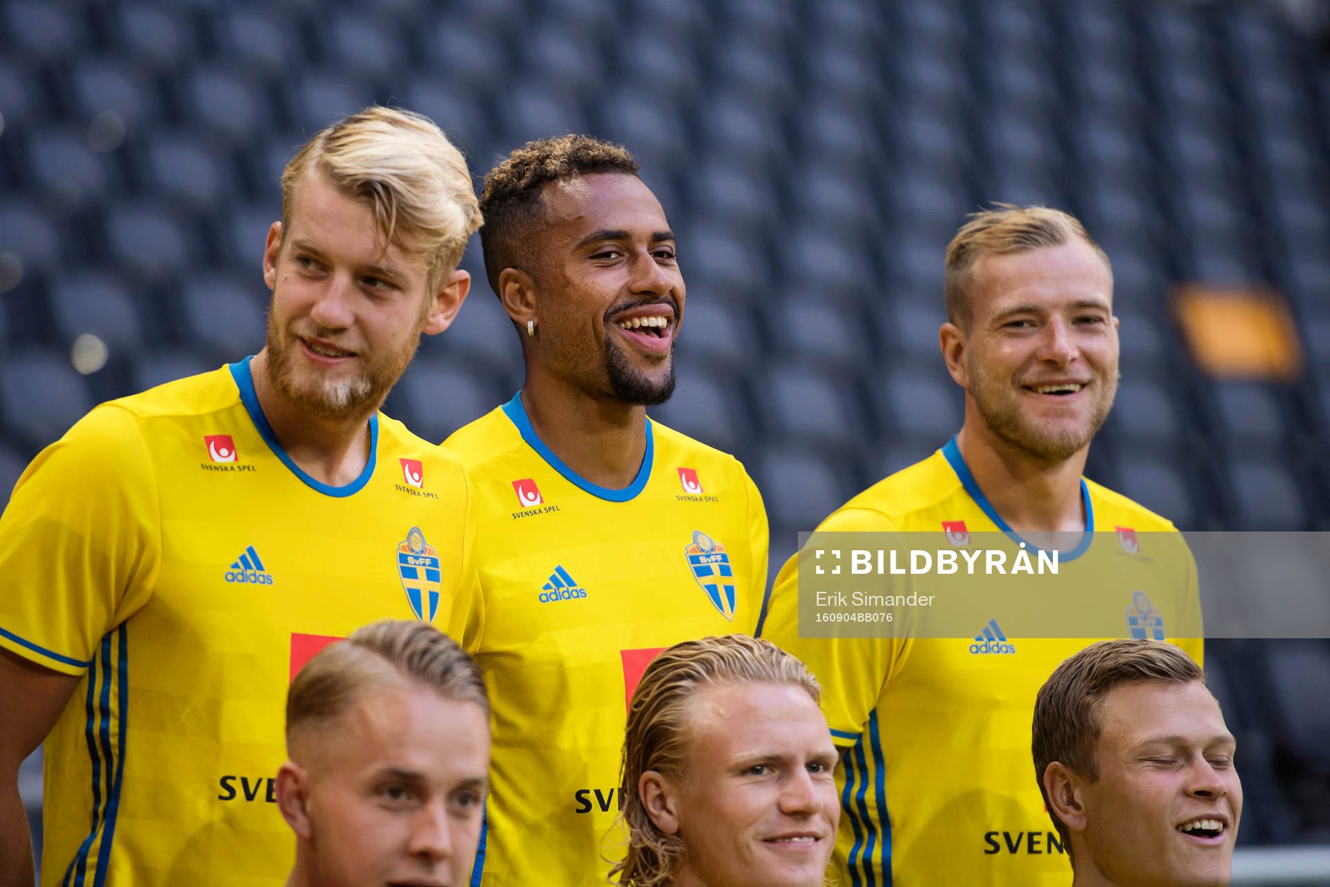 Filip Helander, Isaac Kiese Thelin och John Guidetti