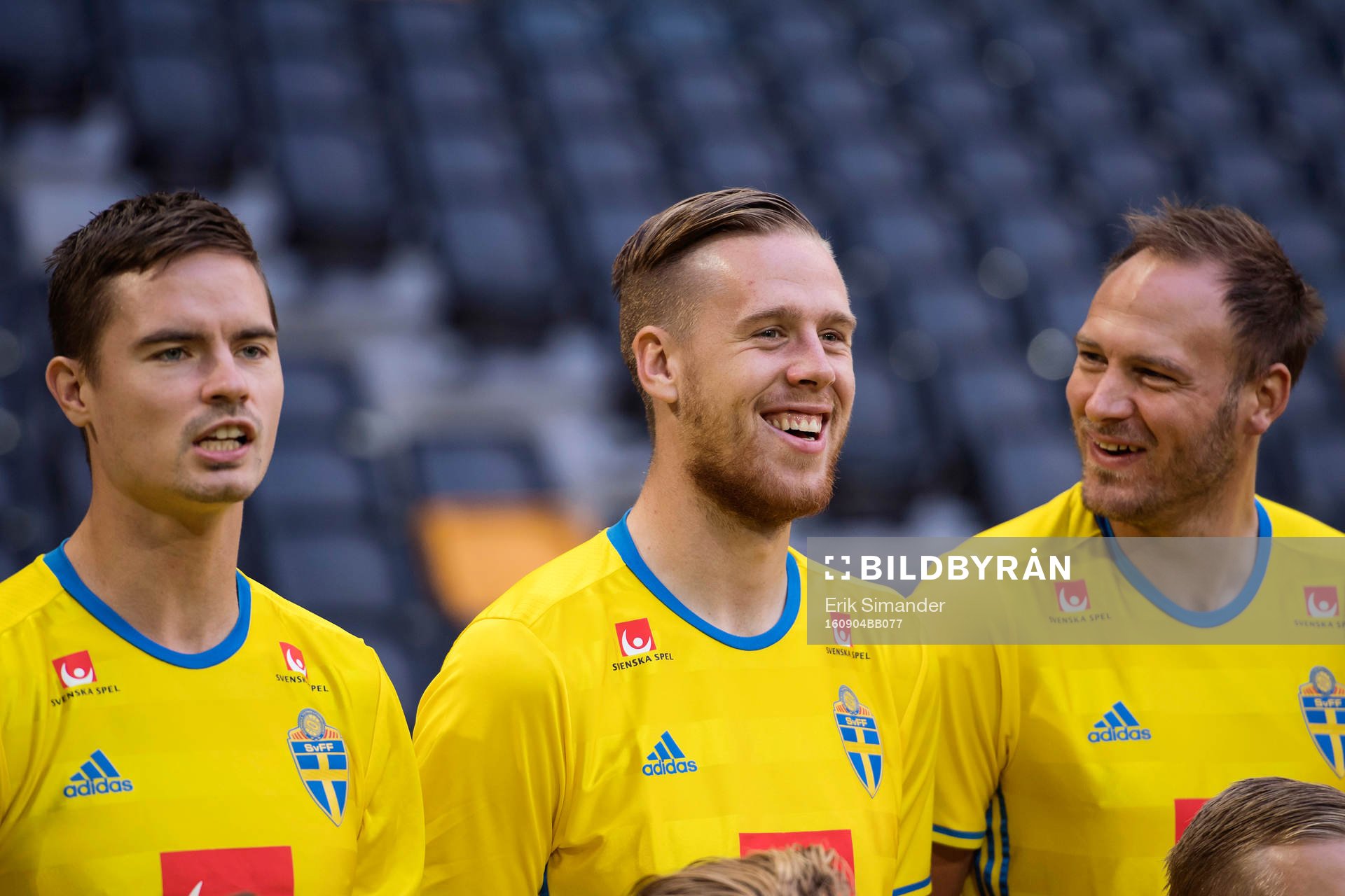 Mikael Lustig, Pontus Jansson och Andreas Granqvist