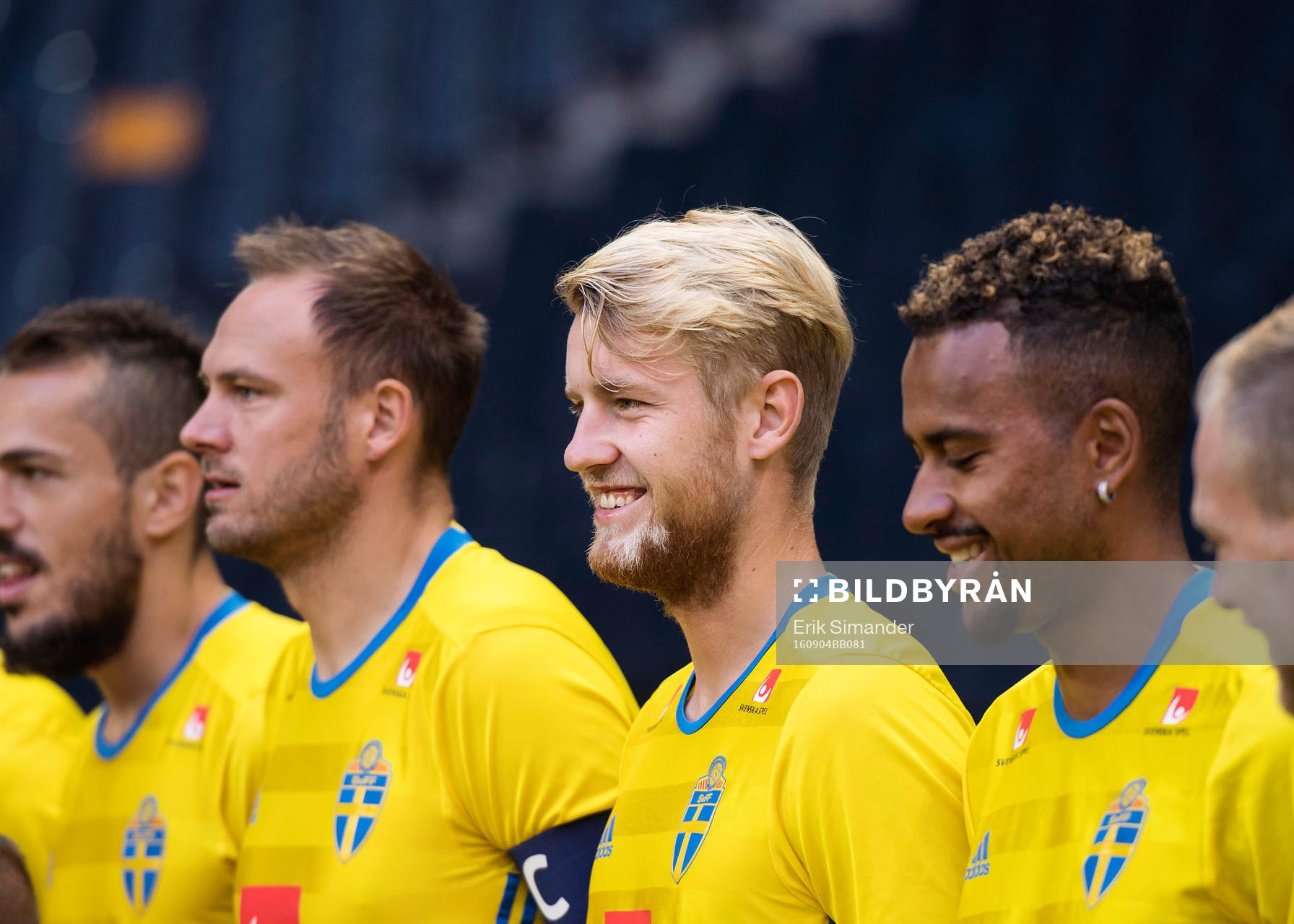 Andreas Granqvist, Filip Helander, Isaak Kiese Thelin och