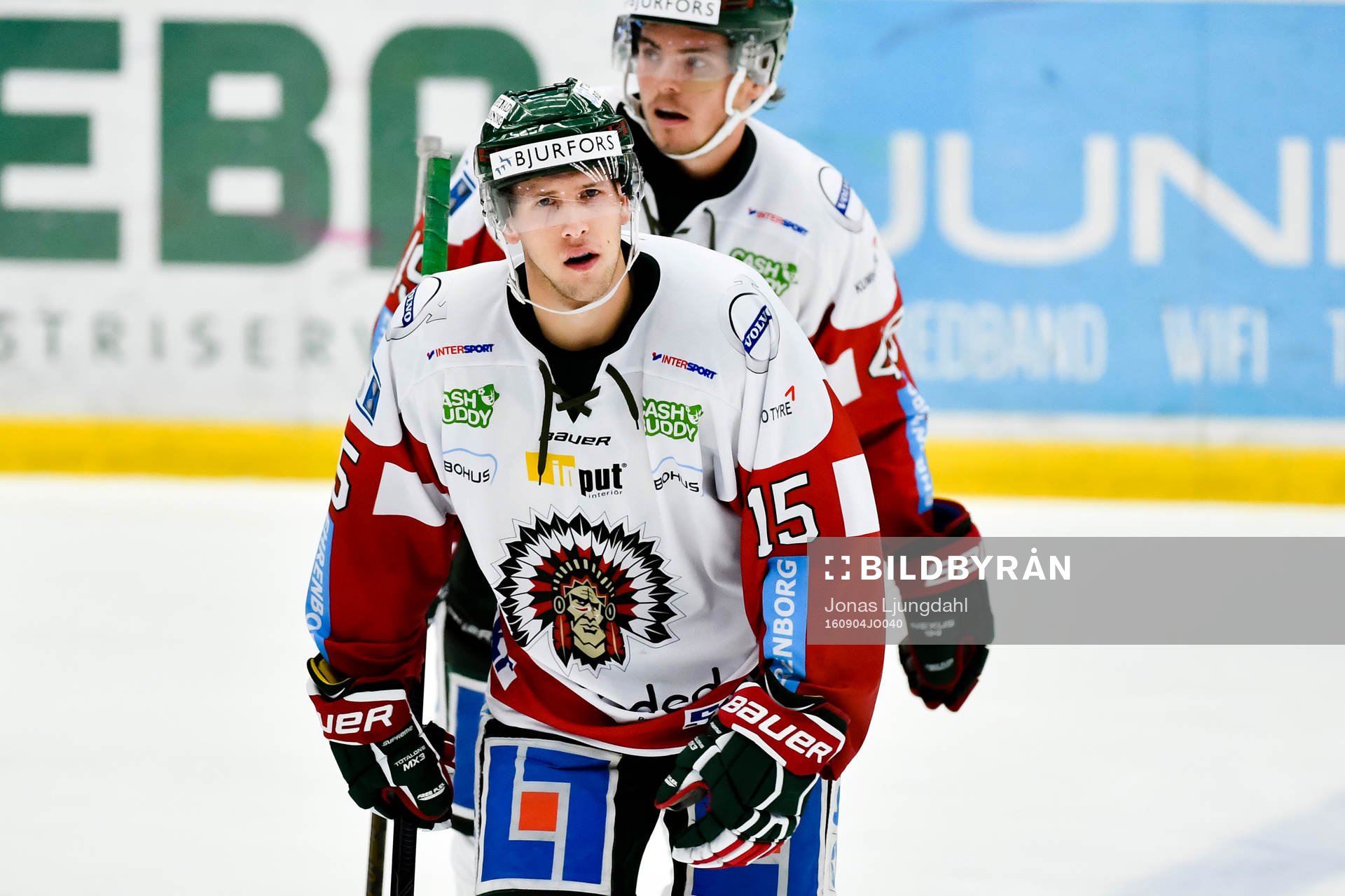 Frölundas Matt Donovan jublar