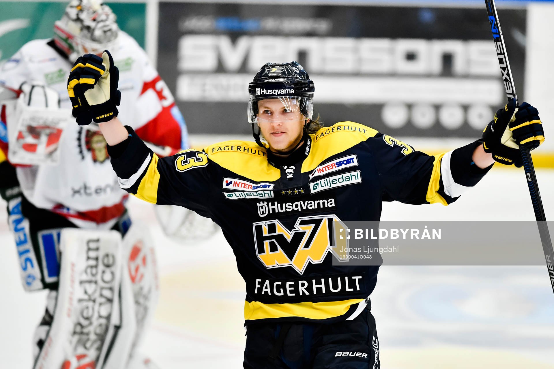 s Niklas Hansson jublar