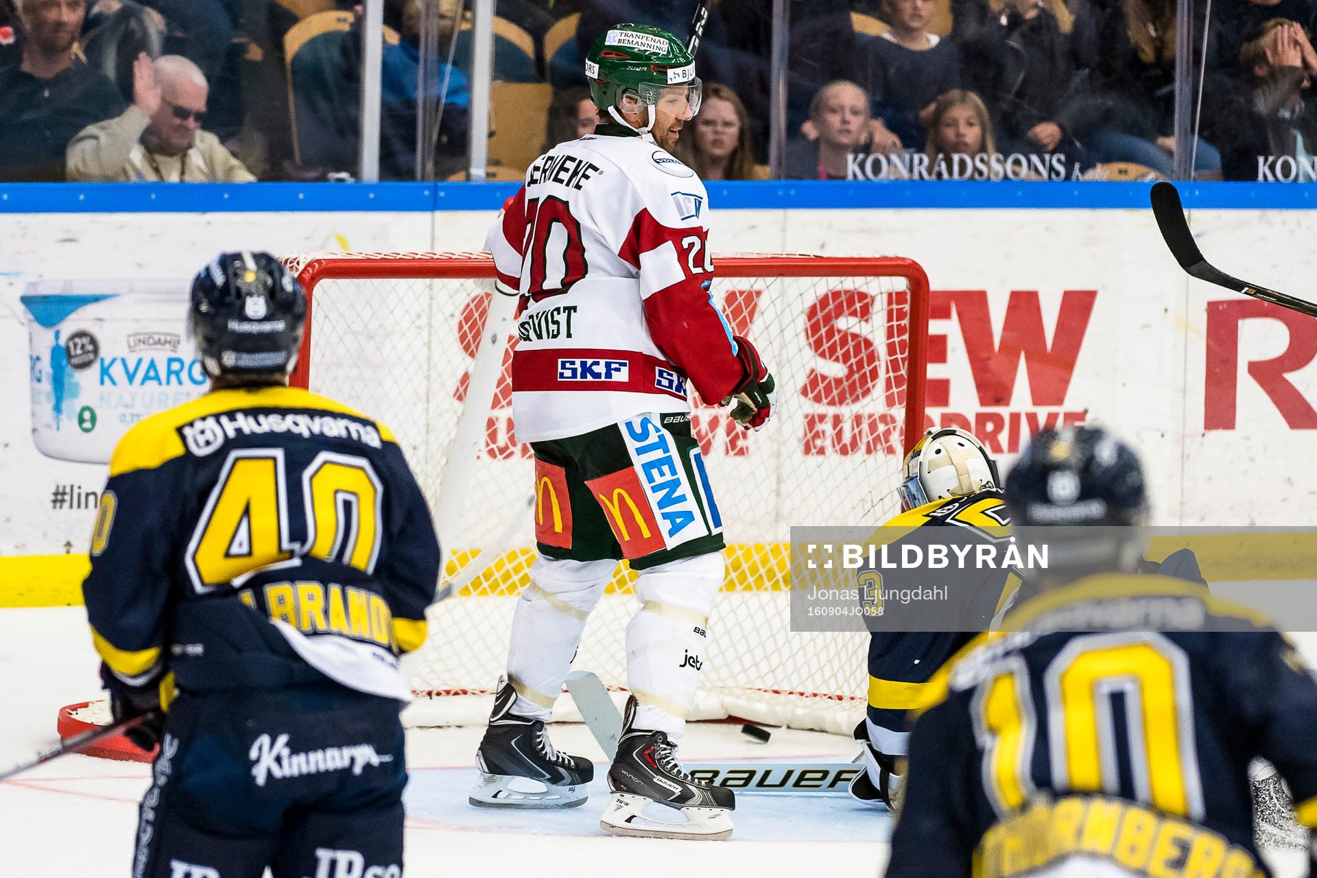Frölundas Joel Lundqvist gör mål 3-3