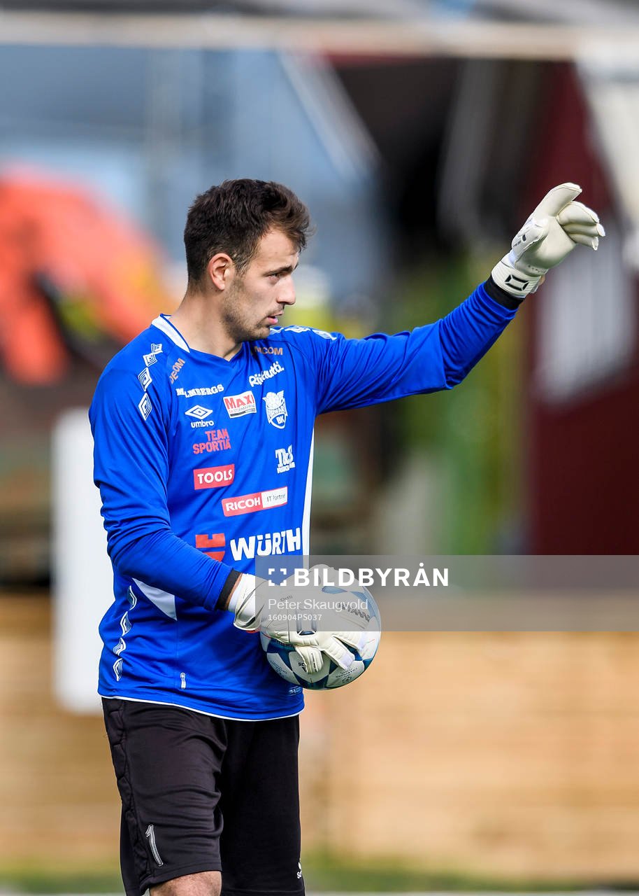 Forwards målvakt Vladislav Mitev