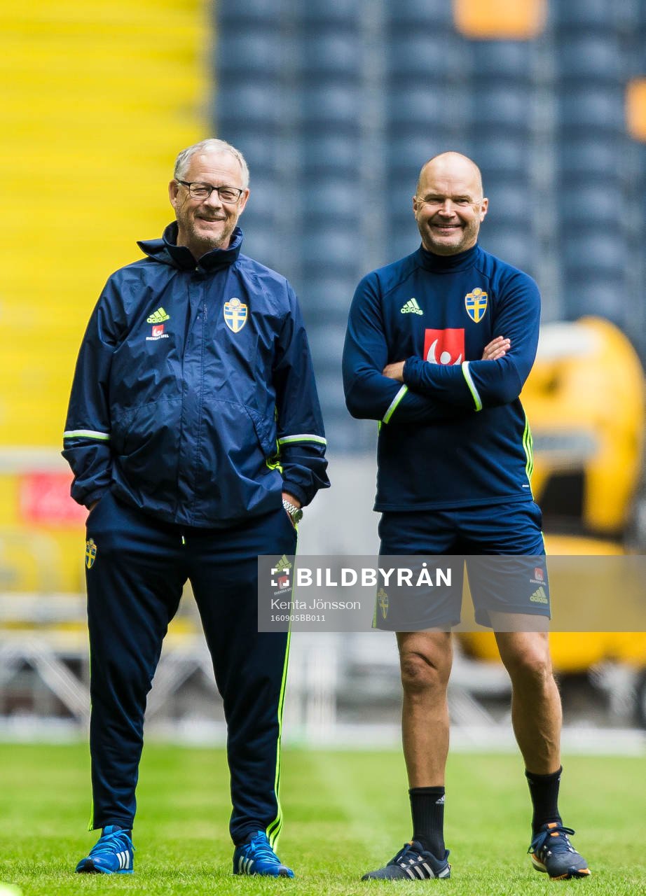 Rådgivare Lars Lagerbäck och naprapat Johan Allgulander