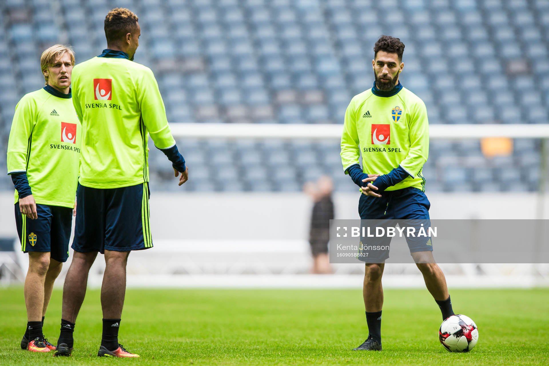 Emil Forsberg Isaac Kiese Thelin och Jimmy Durmaz